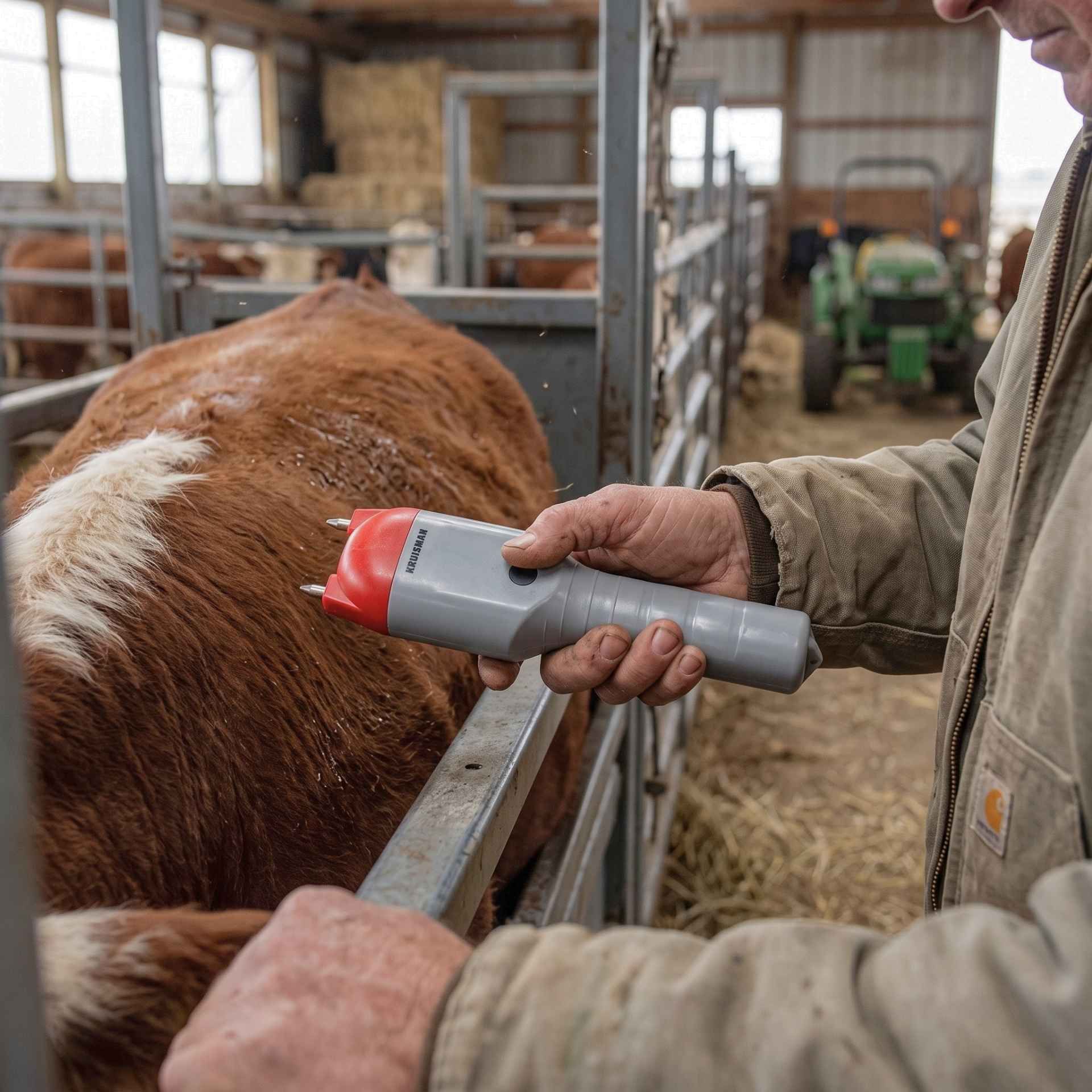 livestock, cow, farm, handheld, electronic device