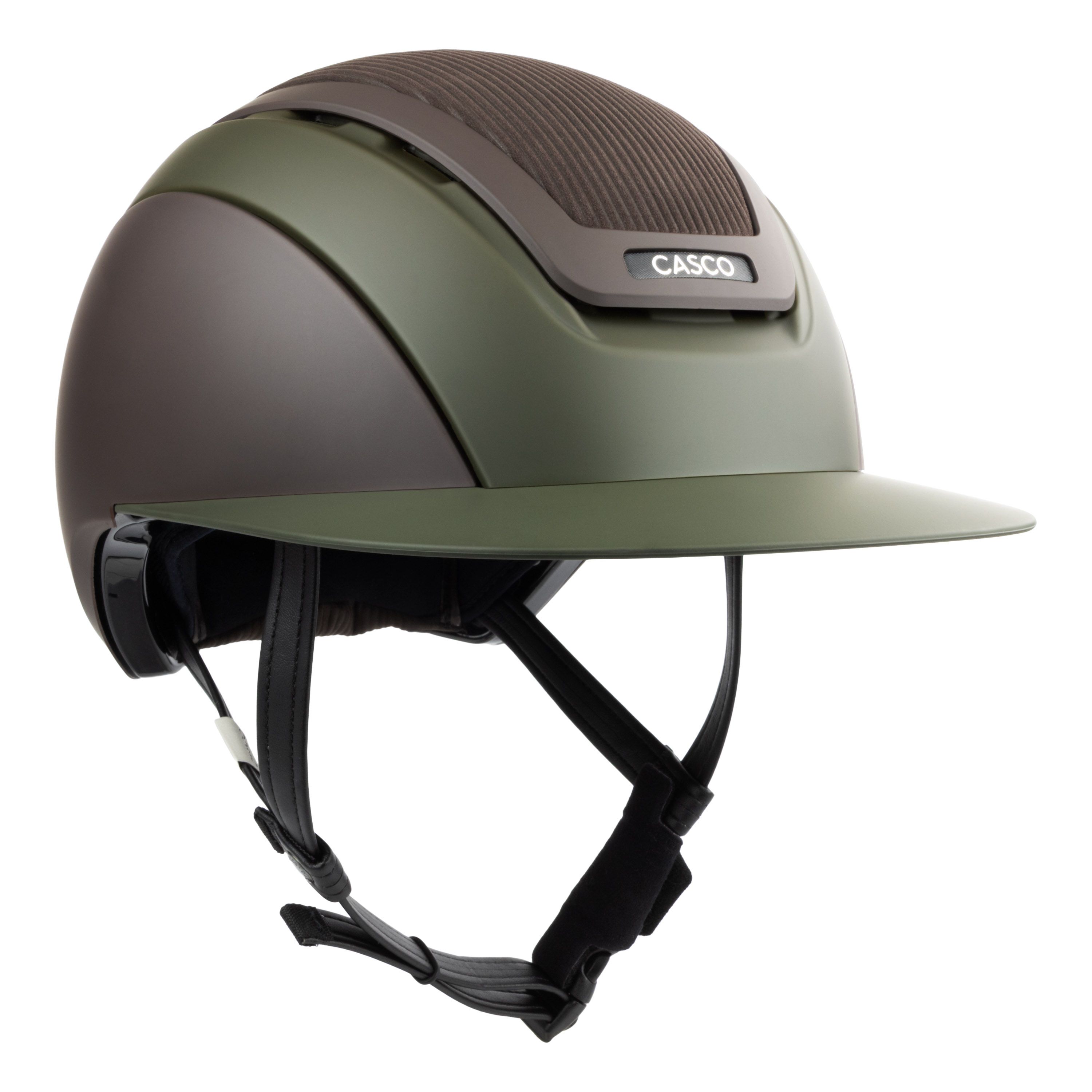 Casco ELITE Cottage Everwood Reithelm braun-olive, Country-Look