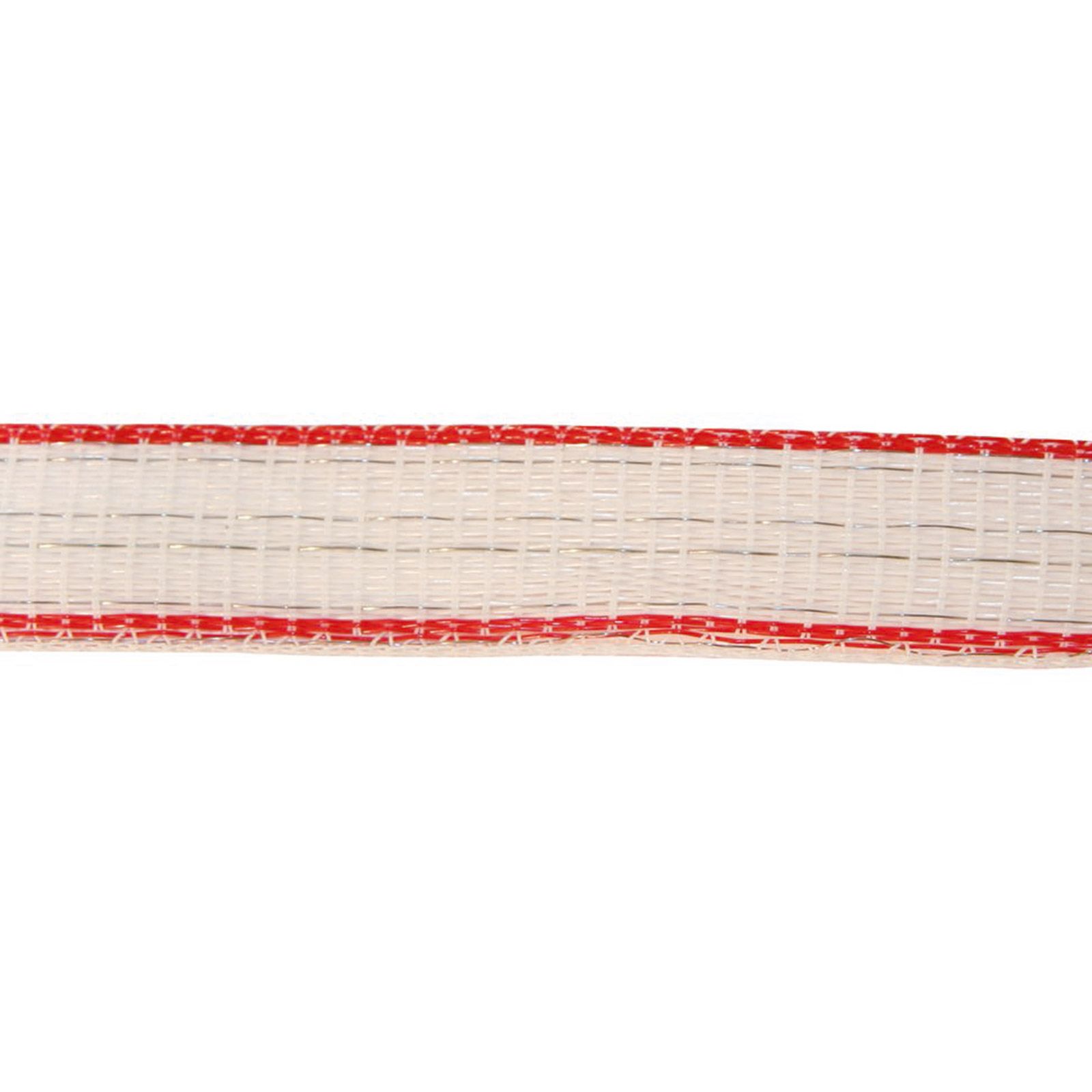 Ruban de clôture électrique Agrarzone PREMIUM 0,30 TriCOND, blanc-rouge 1000 m x 20 mm