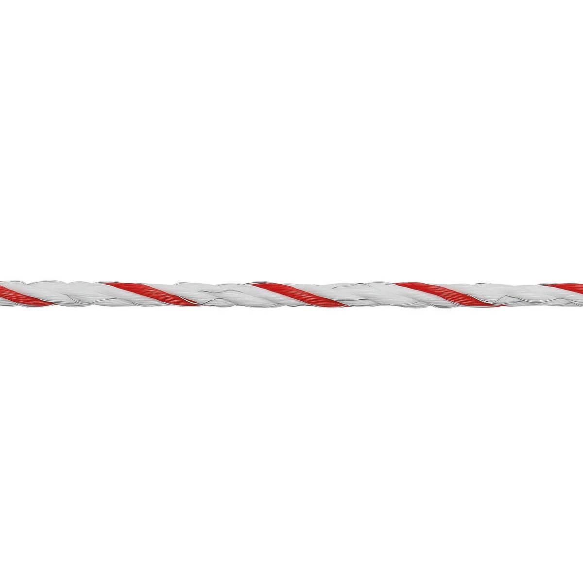 Agrarzone Pasture Fence Rope Premium Ø 6mm, 0.30 TriCOND, white-red