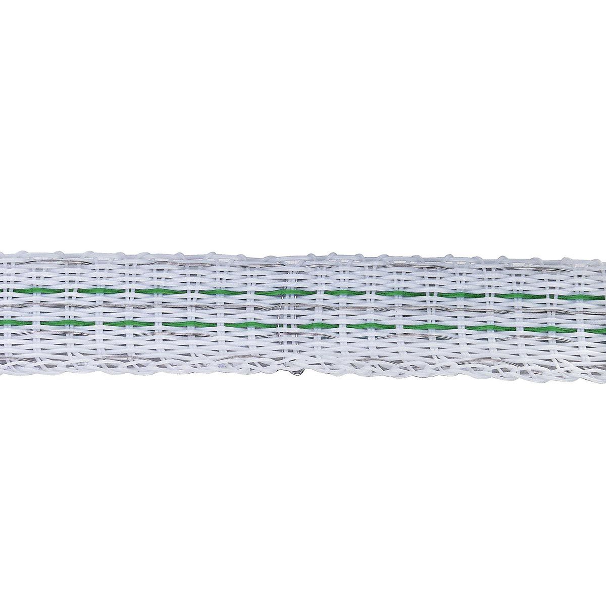 Ako Weidezaunband PremiumLine 20 mm, 0,20 Niro + 0,20 Kupfer, weiß-grün