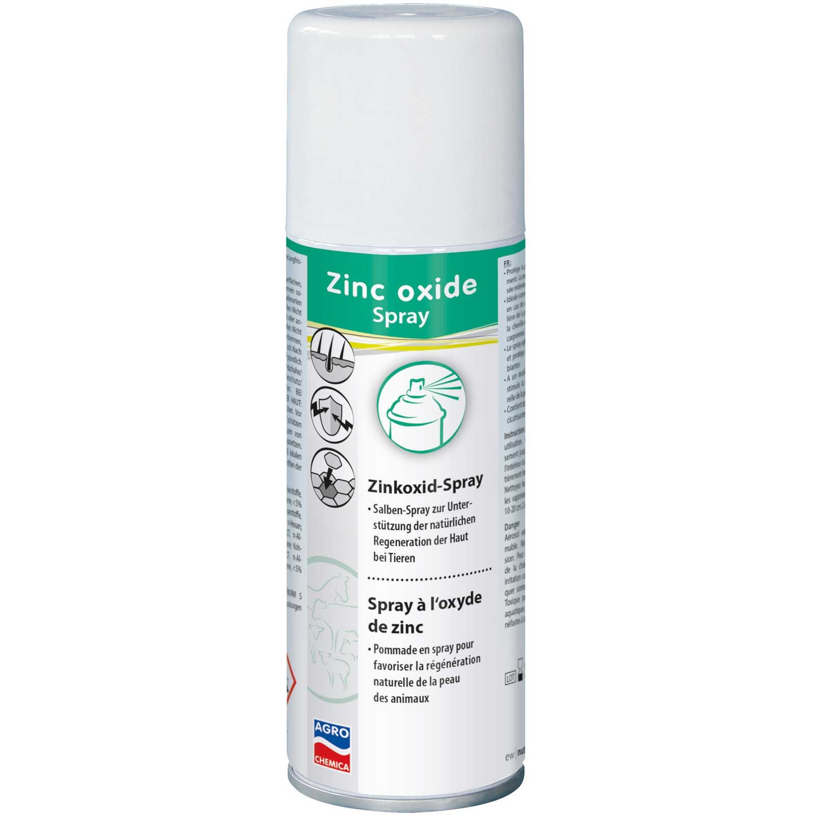 Kerbl Cink-oxid Kenőcsspray Állatoknak, 200 ml Aeroszol, csomagolás