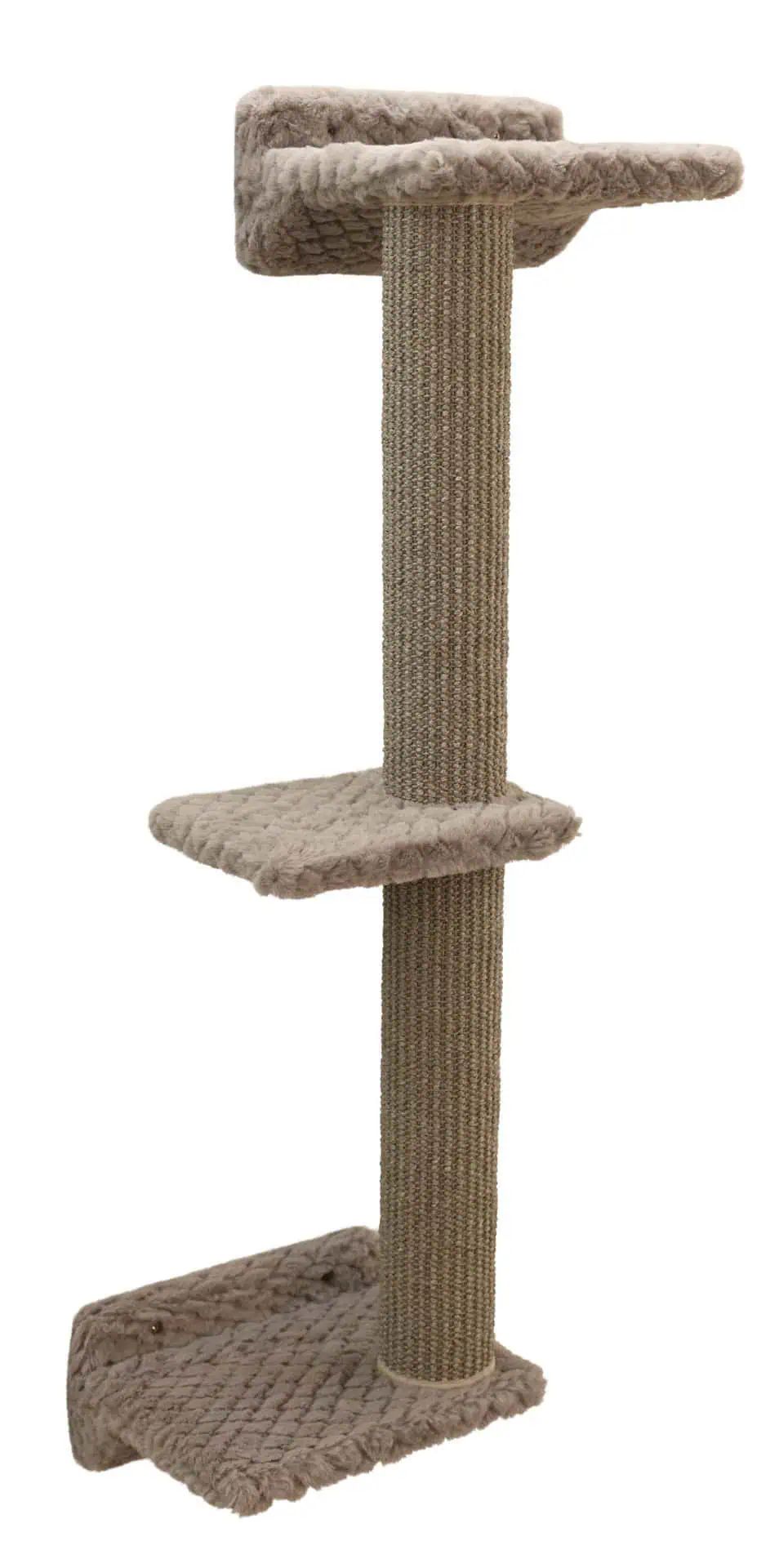 Kerbl Climbing Wall Monte Alpi for Cats, 4-Piece, with Cozy Bed, front view