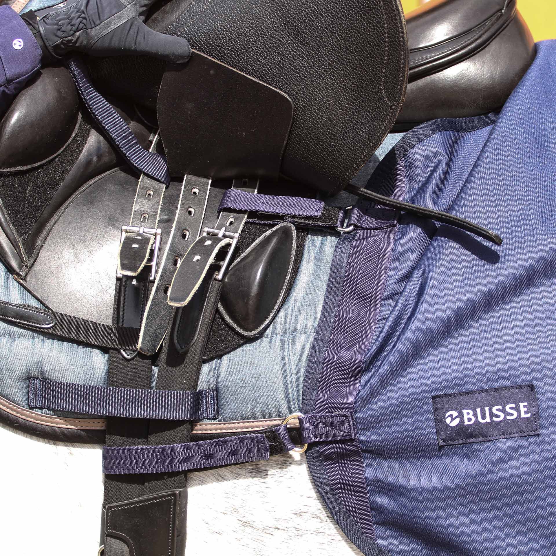 BUSSE Quarter Sheet RAIN 50 125 navy