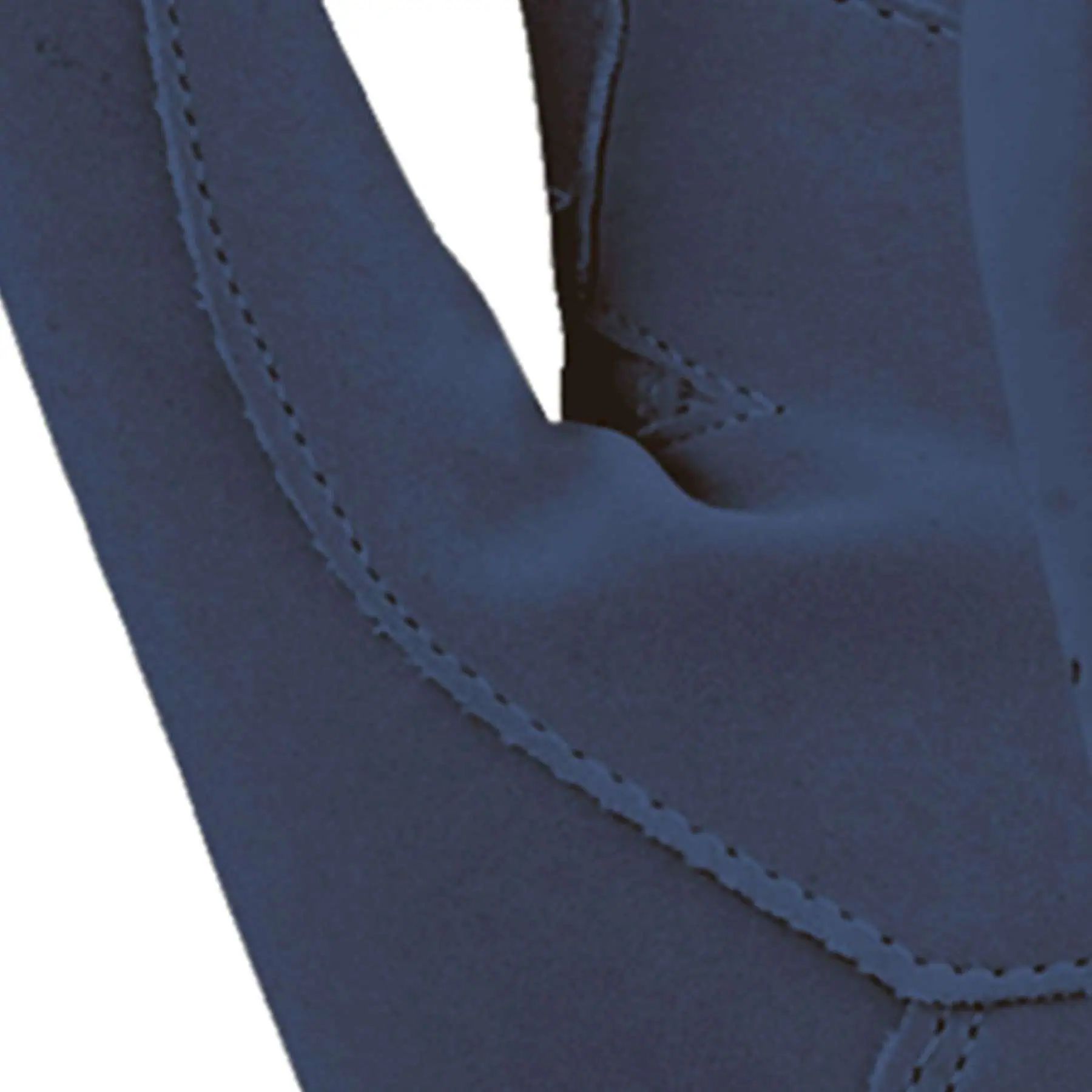 Gant d'équitation ELT Der Vielseitige, aspect daim, scratch, bleu, 5-7 ans