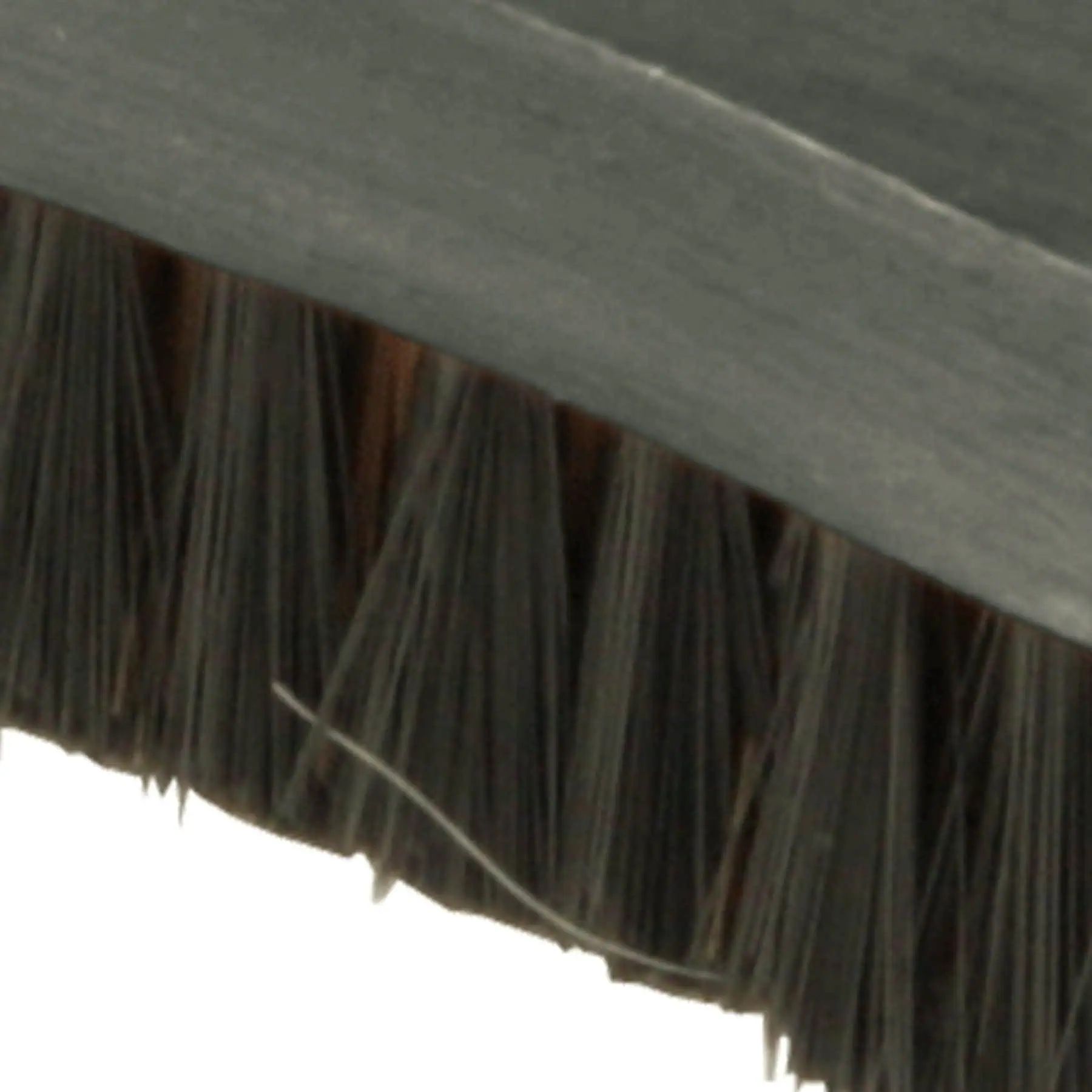 Waldhausen HardWood Kopfbürste Pferd, Echtholz-Rücken, weiche Borsten, Detailansicht, Material