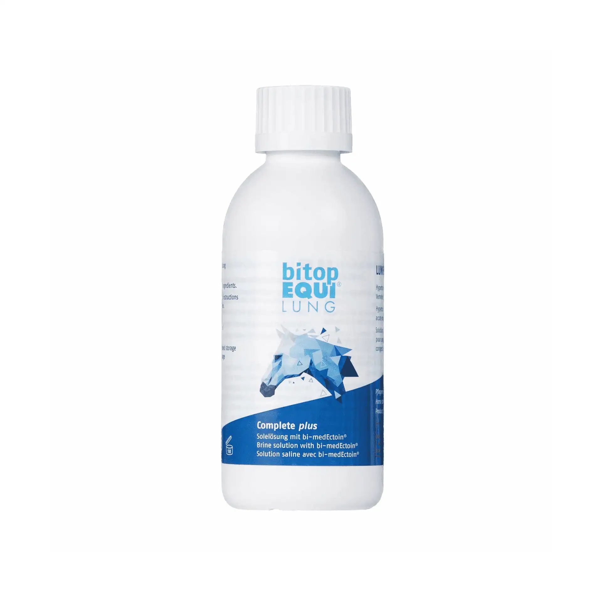bitopEQUI LUNG Complete plus aérosol pour chevaux pour voies respiratoires 200 ml