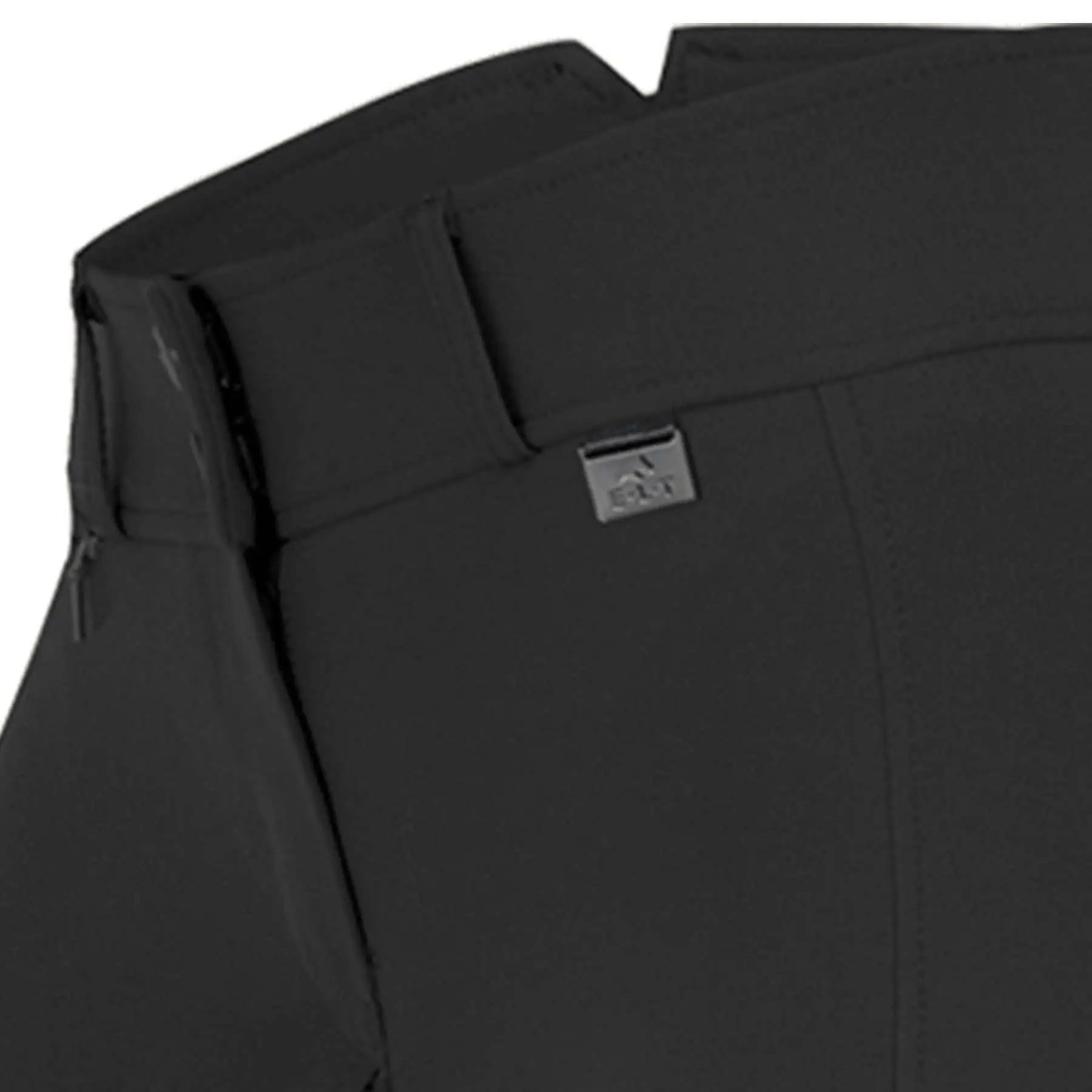 Pantalon d'équitation ELT Micro Sport Silicone Taille Haute, Fond Intégral, noir 44