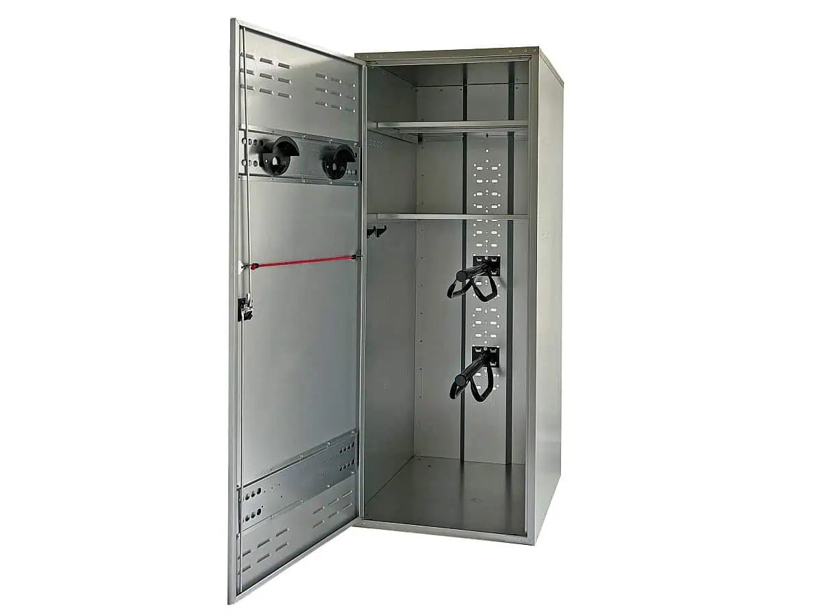 Growi Sattelschrank Englisch 190x75x75 cm Zylinderschloss 3-fach-Verriegelung