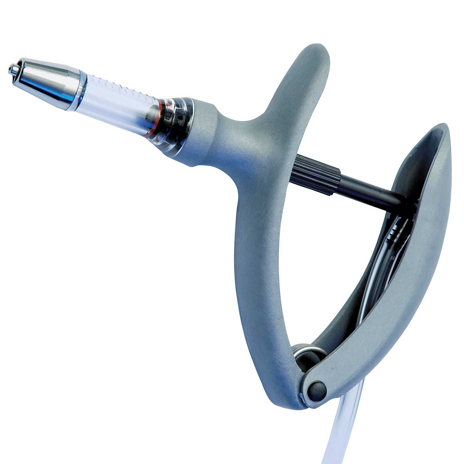 Injecteur HSW ECO-MATIC 0,5-5,0 ml avec fixation du tube