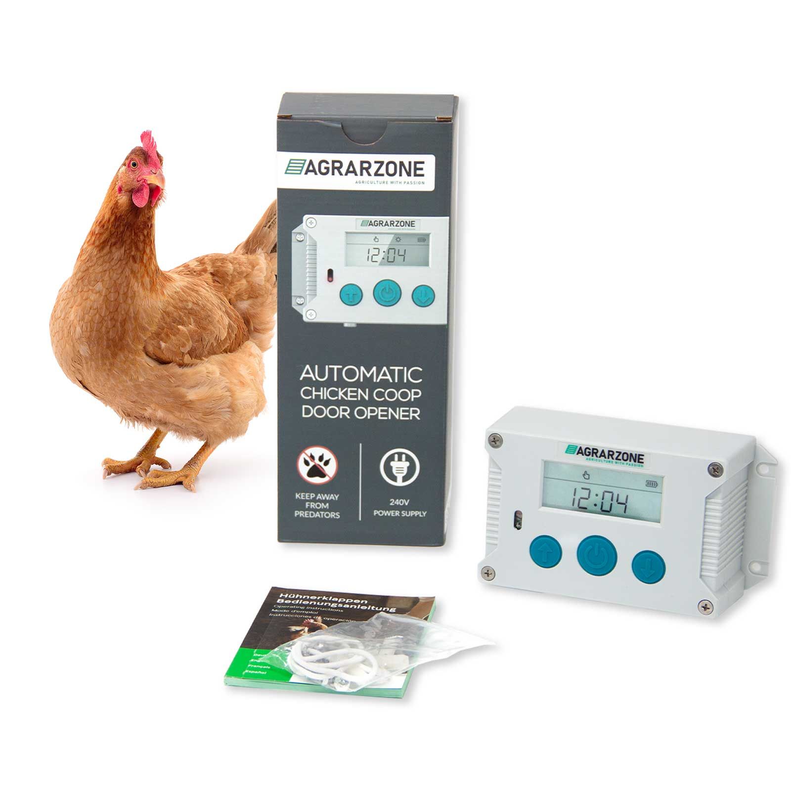 Agrarzone WILMA Centralina controllo porta automatica per pollaio