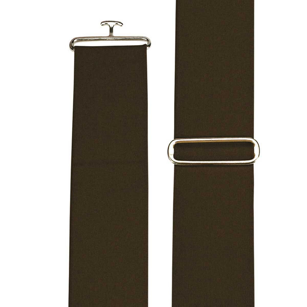 BUSSE Sangle de couverture STANDARD élastique, réglable, marron