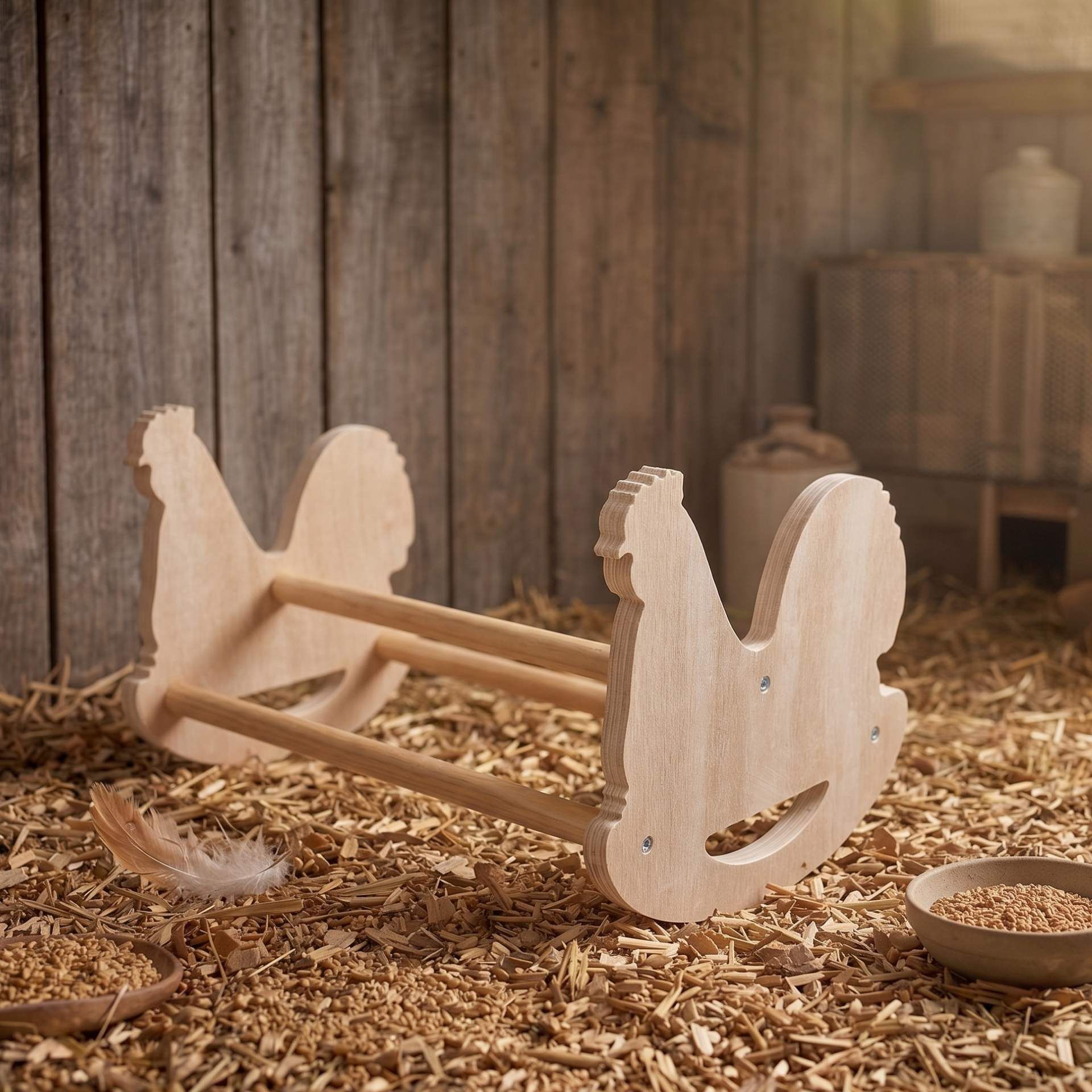 wooden, sled, kid toy, unfinished, wood shavings