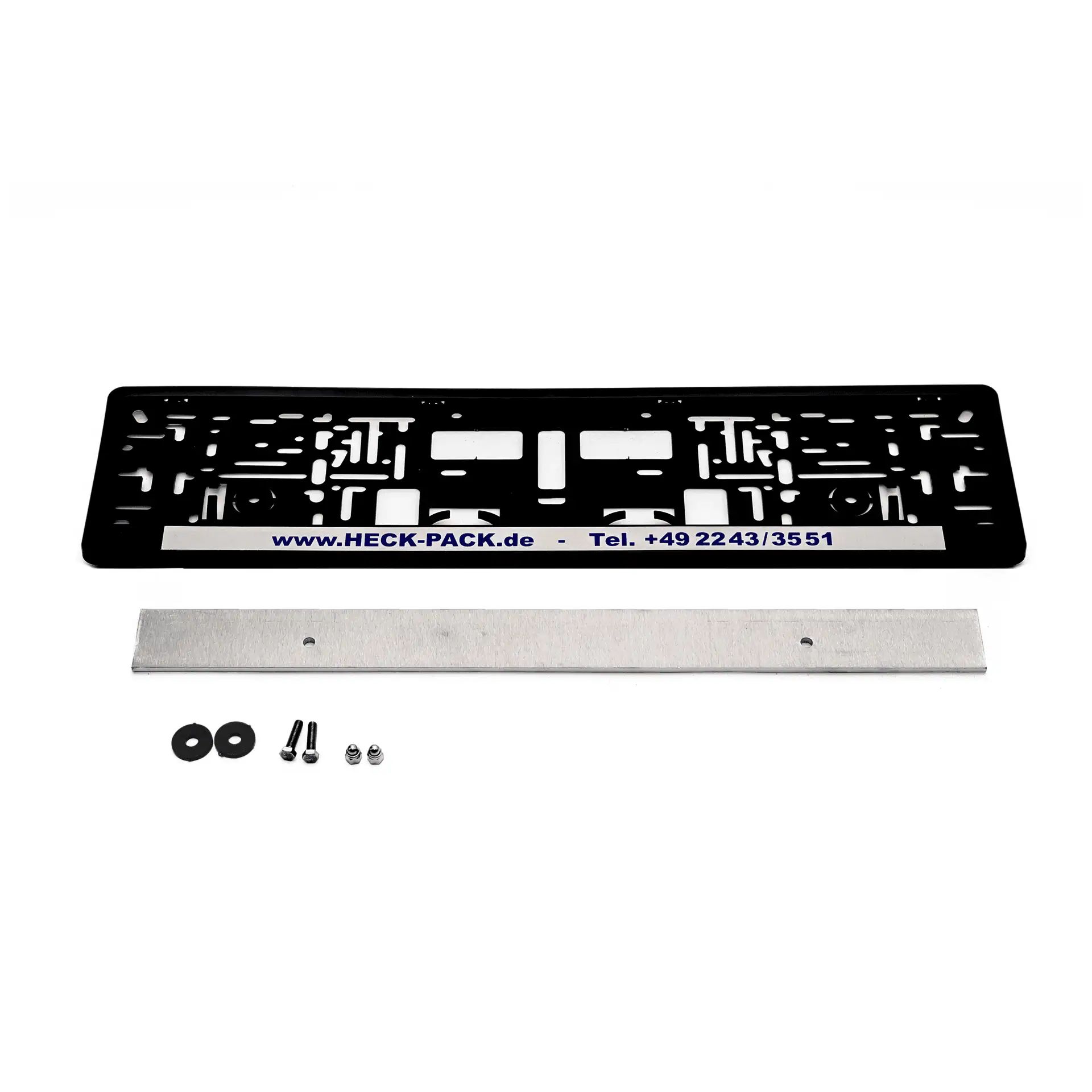 Support de plaque d'immatriculation Heck-Pack