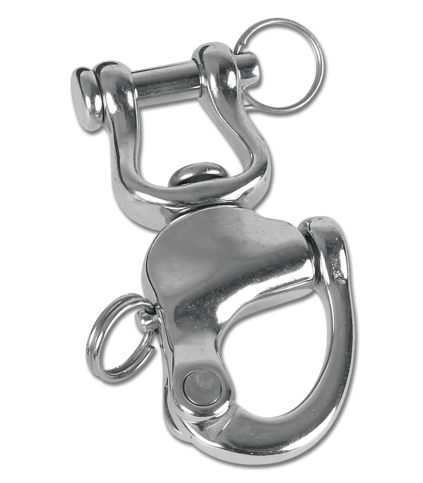Waldhausen Manille de Sécurité Inox, Longueur Totale 9 cm, Attelage