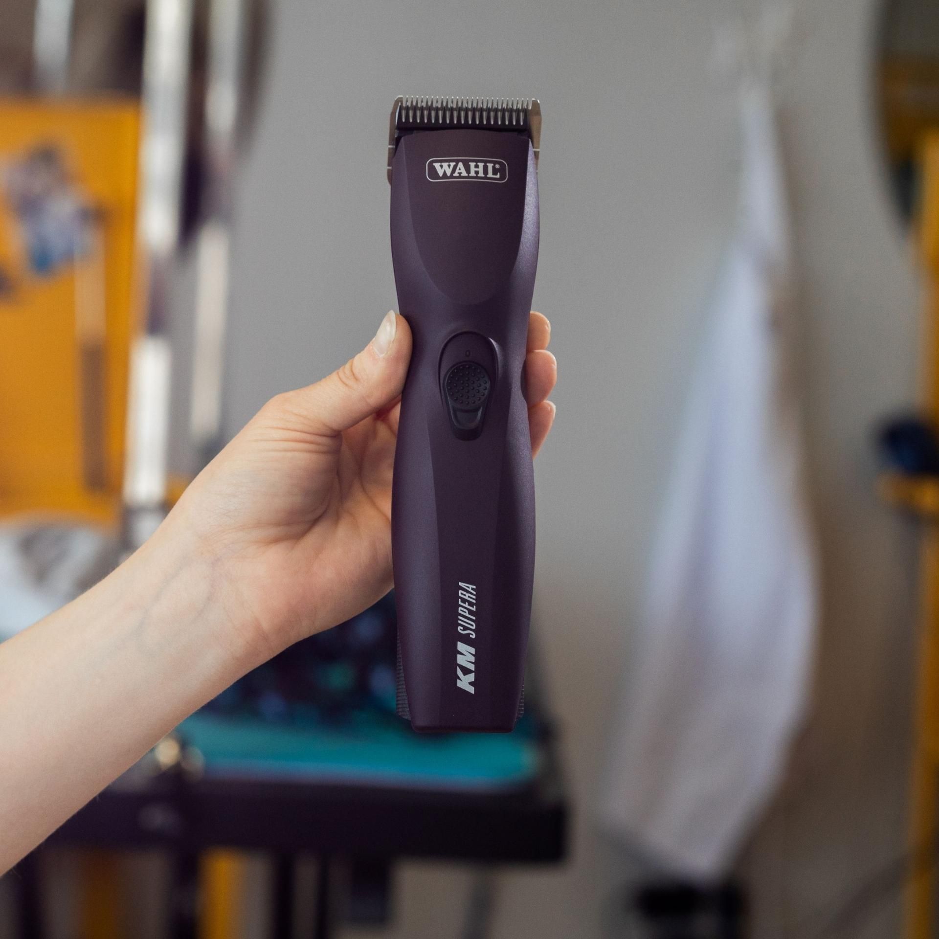 hairclipper, trimmer, electric, purple, corded?, 2024, KM SUPER?, WAHL