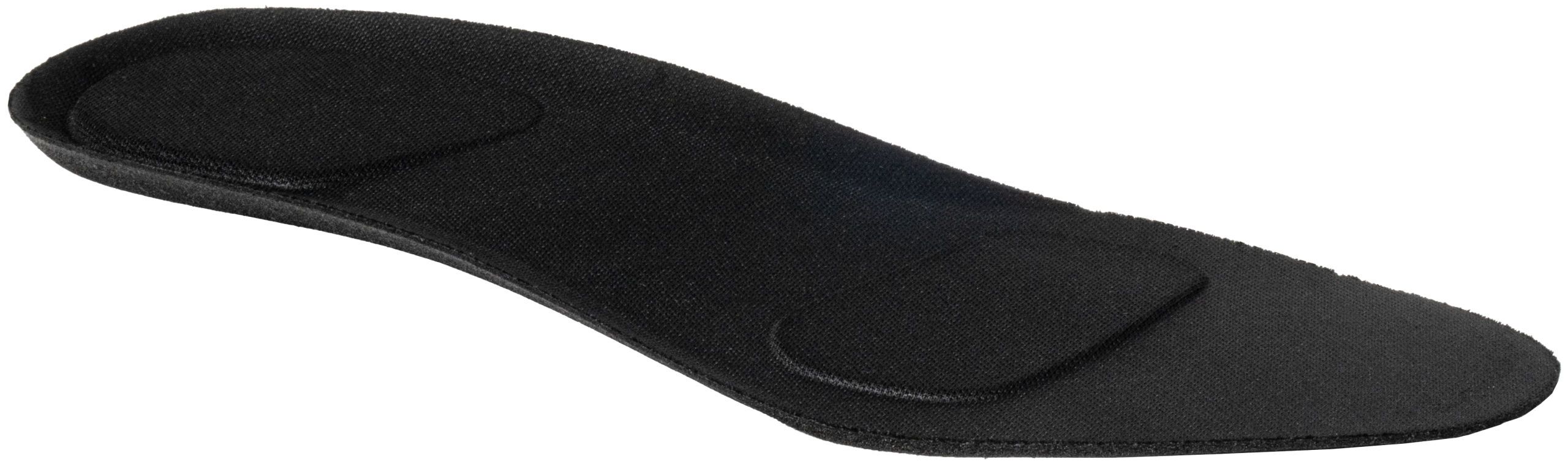 Schlupf-Schuh, Einlegesohle, Schwarz, Flach, Orthese