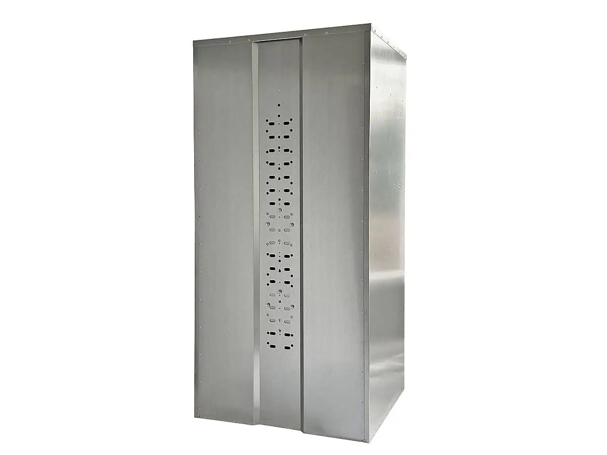 Growi Sattelschrank Western 190x90x75 cm Vorhangschloss