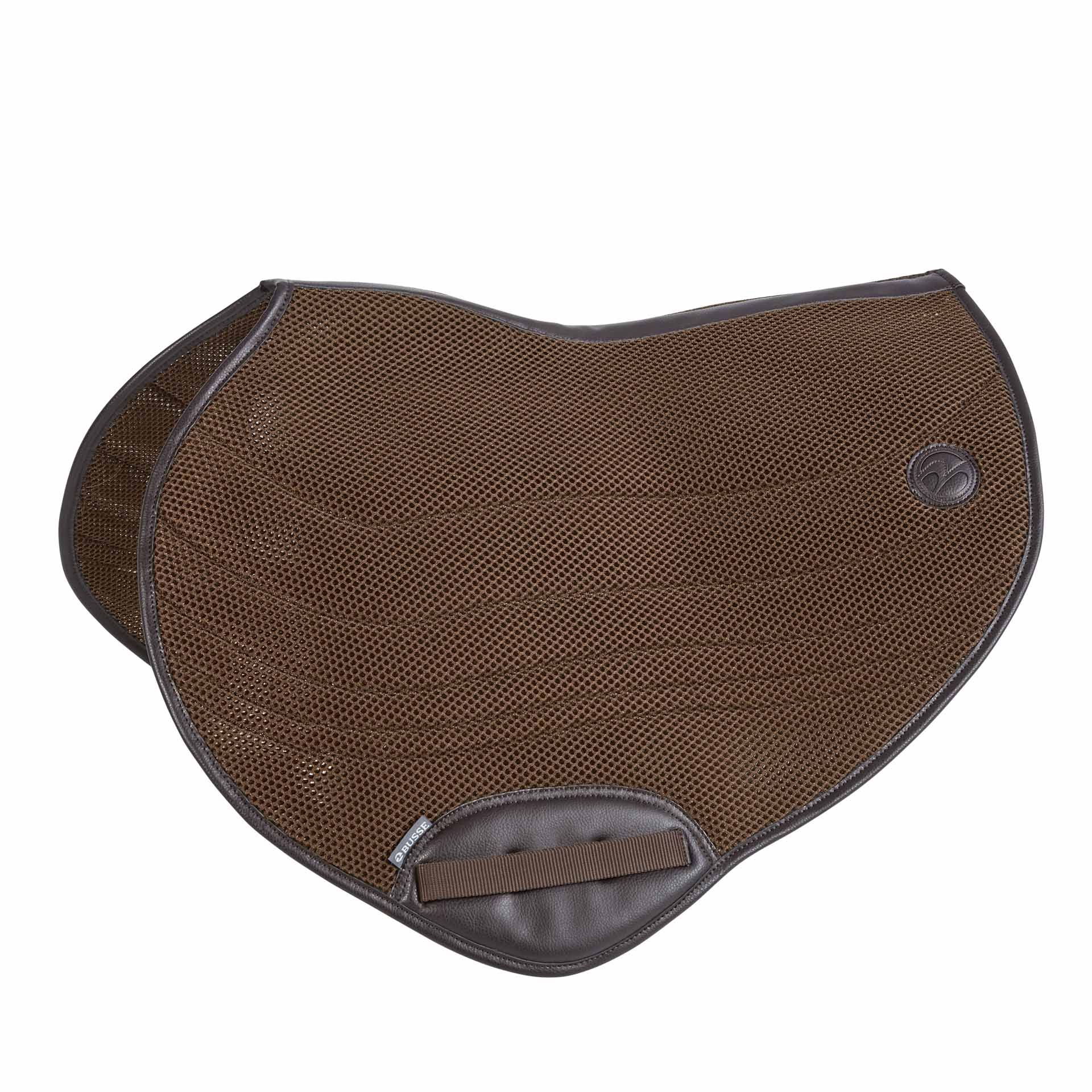 BUSSE nyeregalátét 3D AIR EFFECT, légáteresztő mesh, COB/FULL-SP, barna