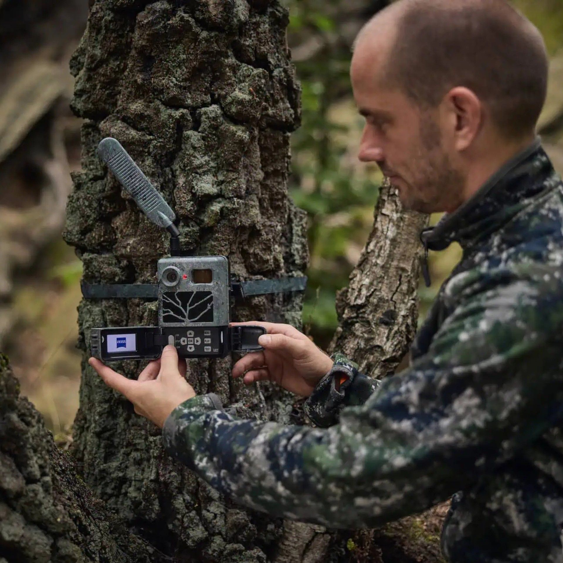 ZEISS Secacam 3 Wildkamera mit LTE, App-Steuerung und IR-Blitz, Anwendungsbeispiel