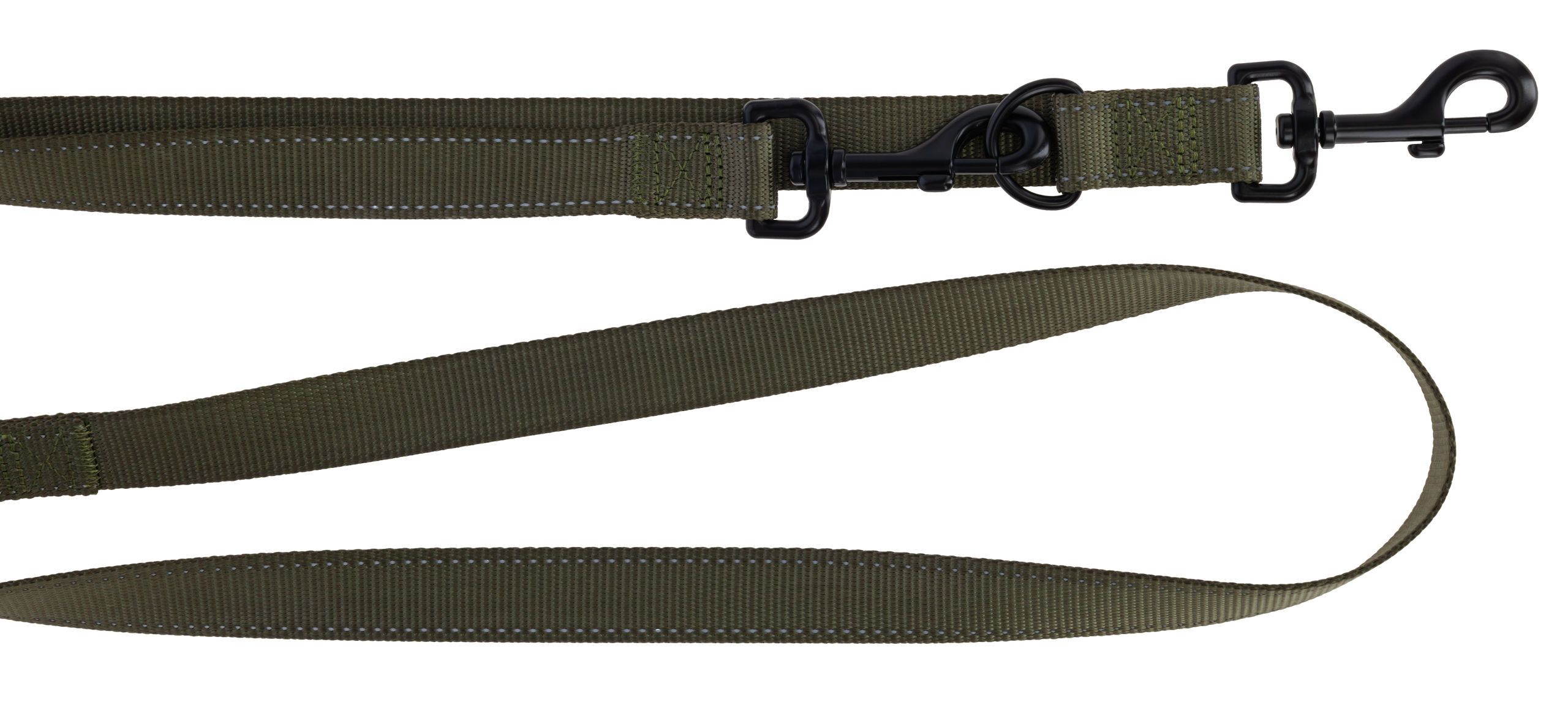 Kerbl Pet Dallas Laisse pour chien réglable 3 positions, réfléchissante, détail, fermeture