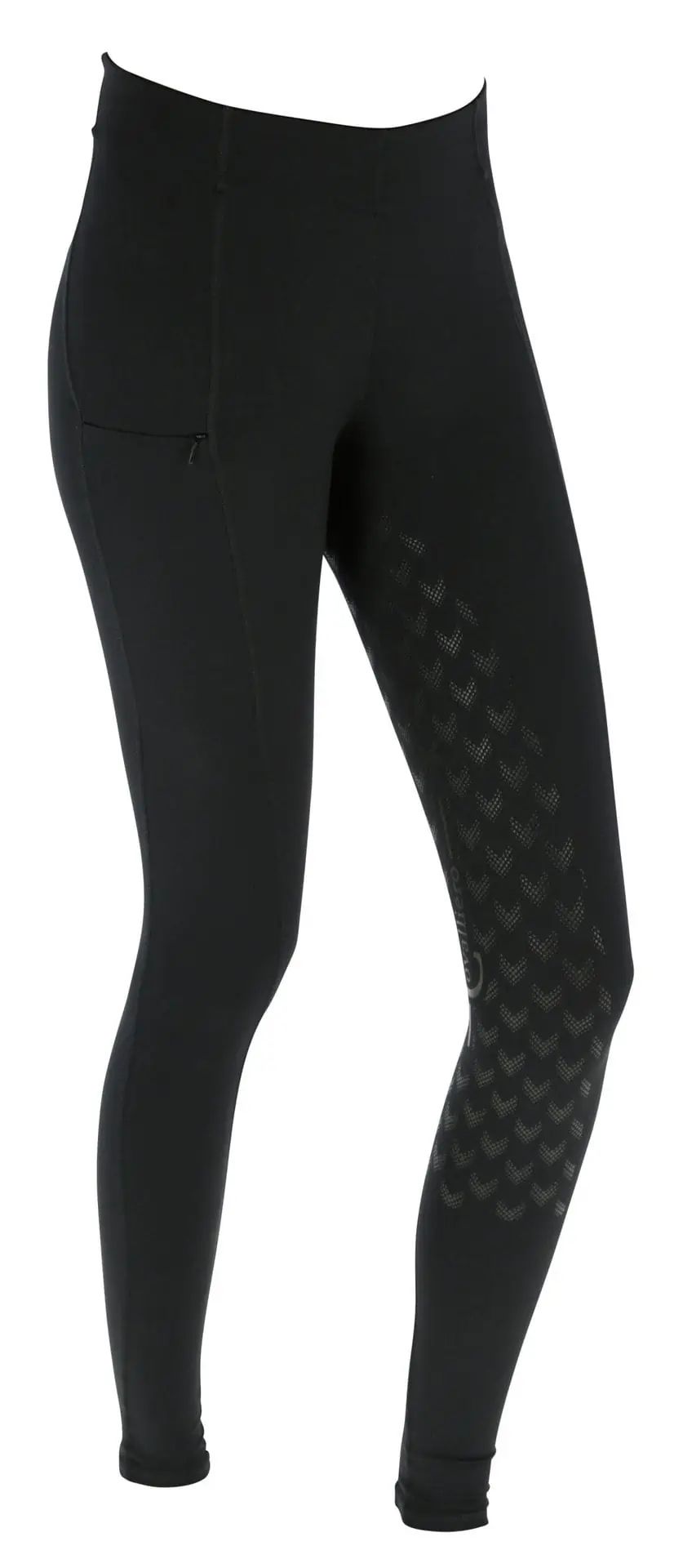 Covalliero Kinder Reitleggings Equona mit Handytasche, Vorderansicht