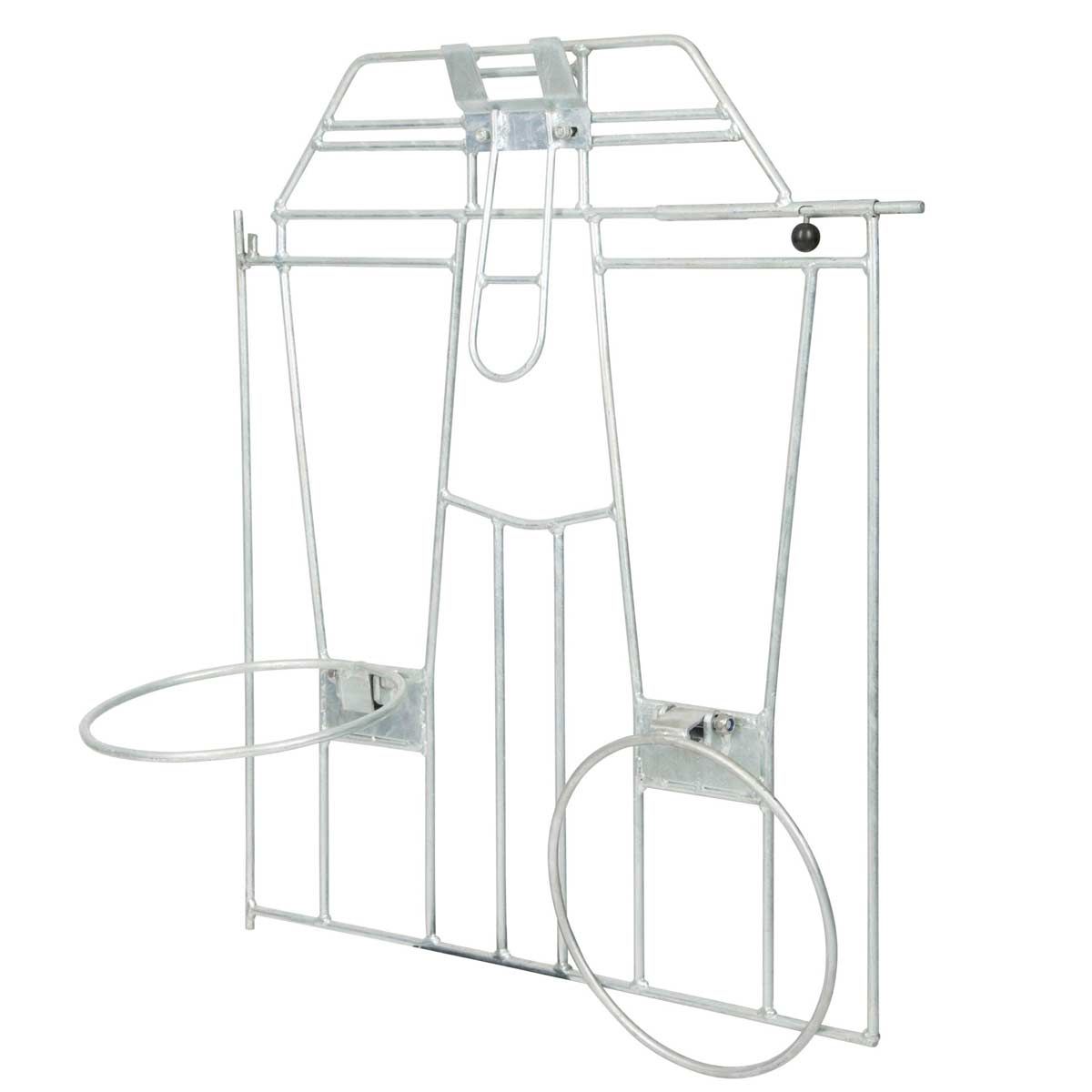 Kerbl Tür- und Reifen-Set für CalfHouse PE UV+, Kälberhütte, Vorderansicht