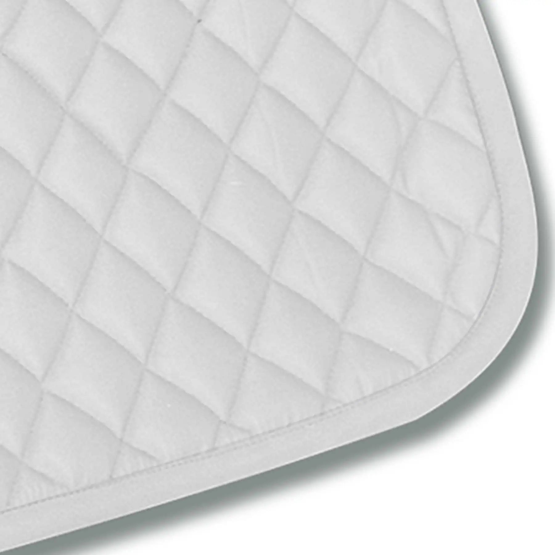Chabraque Felix Waldhausen, tapis de selle blanc, mousse 15 mm anti-choc, Pony