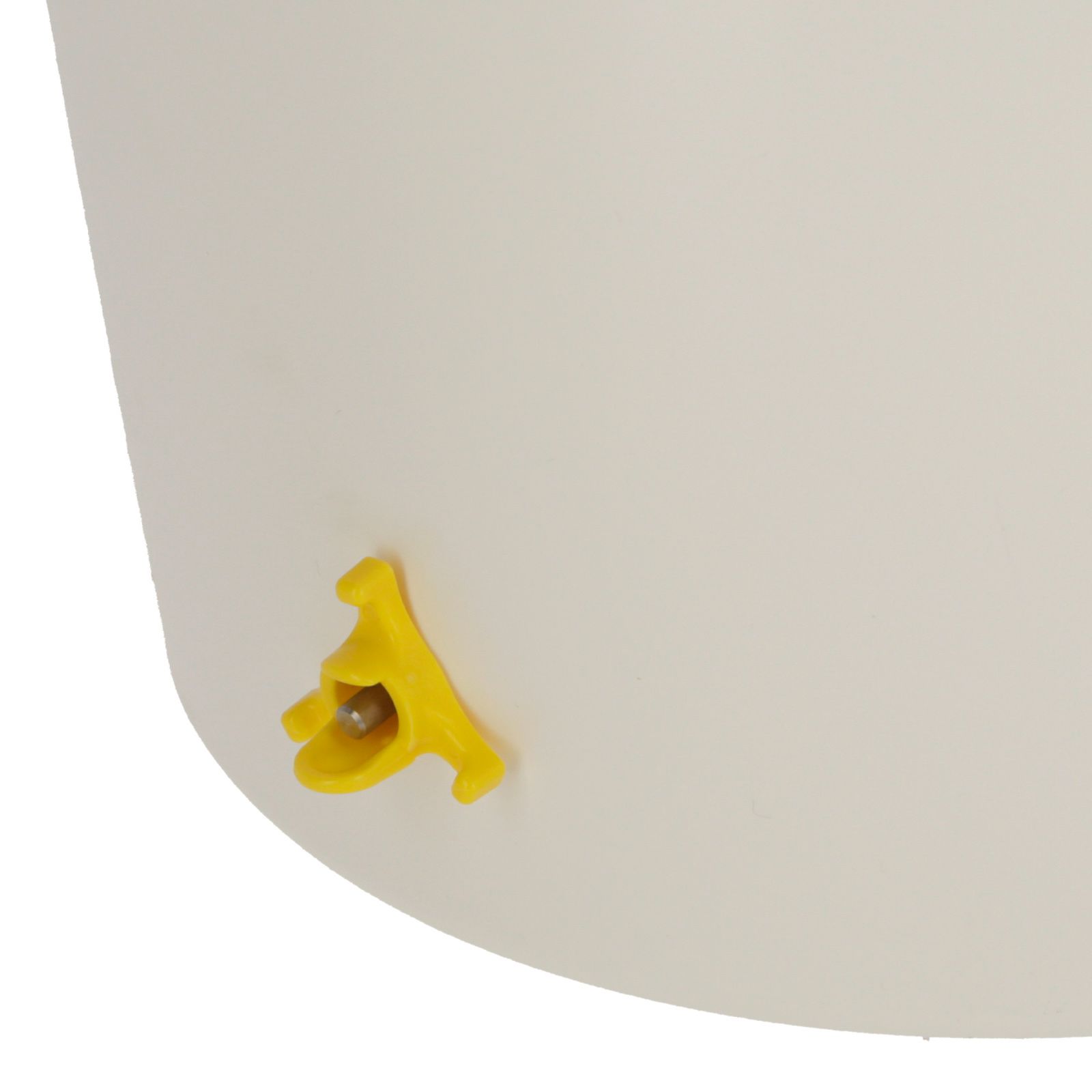 Kerbl Nippeltränke für Geflügel, gelb, mit Edelstahlstift, 4 Stück, Detailansicht, Ventil