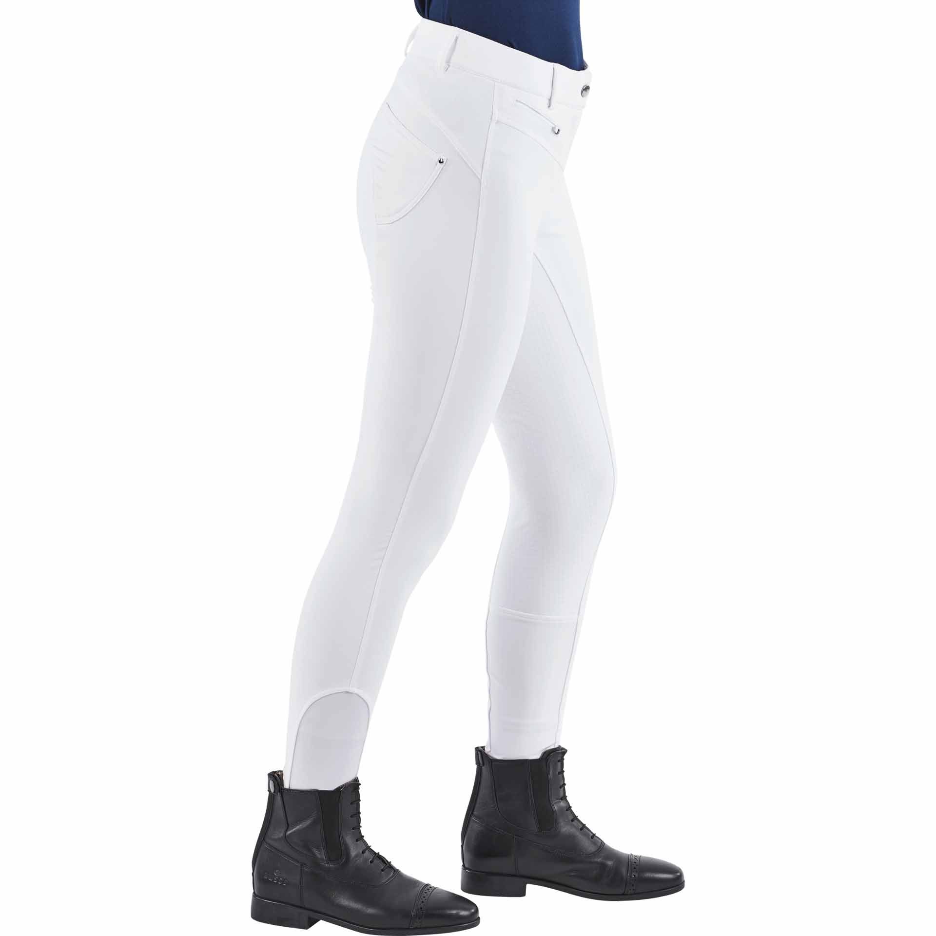BUSSE Breeches VENJA-KNIE SHOW 34 white