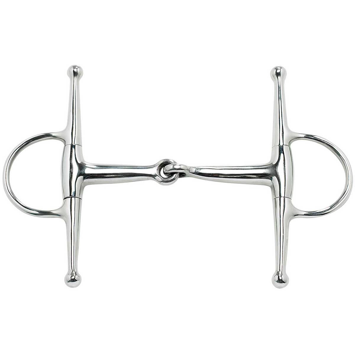 BUSSE Full-Cheek Snaffle STAINLESS STEEL 13,5 cm / 18 mm