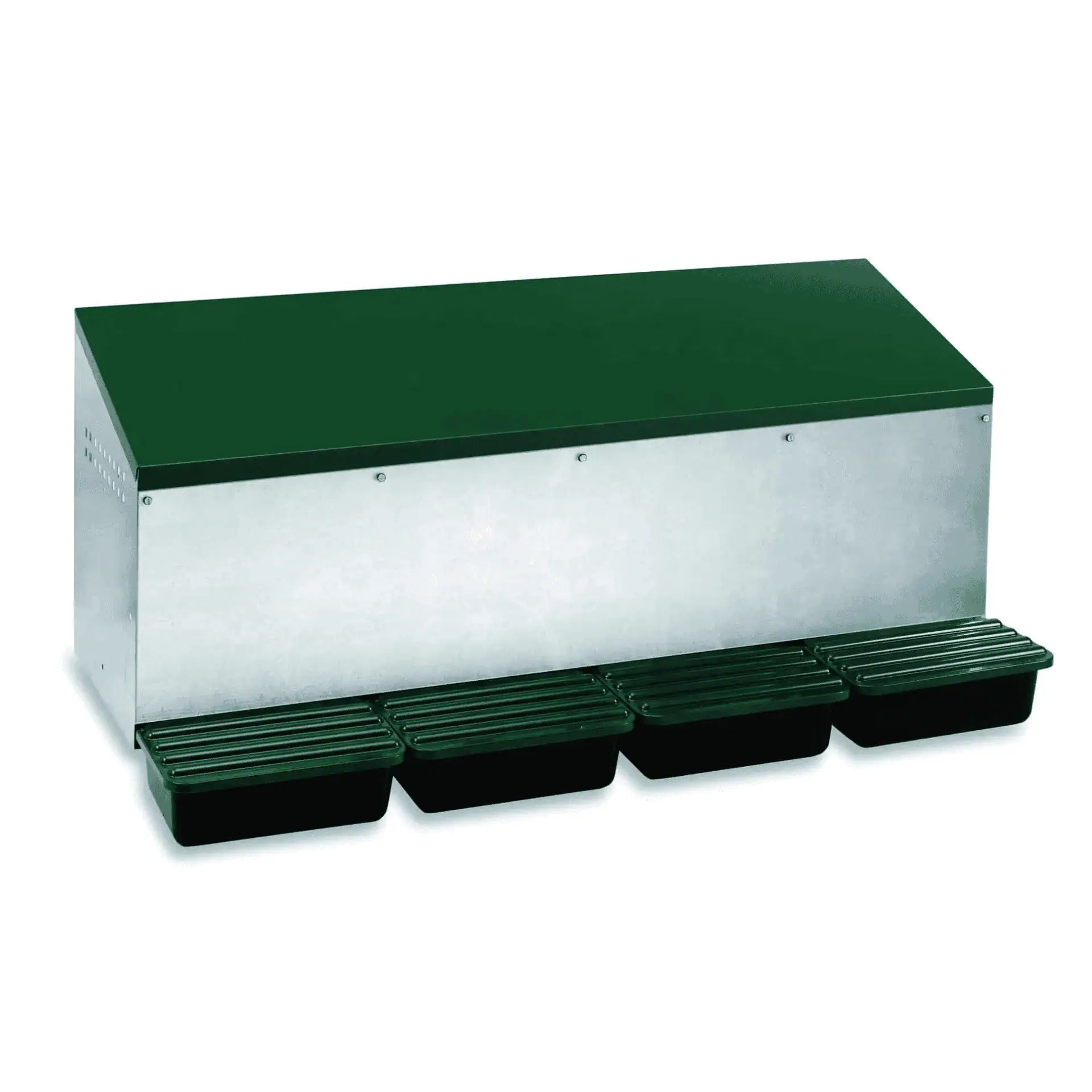 Agrarzone pondoir pour poules d'extérieur en métal 4 compartiments