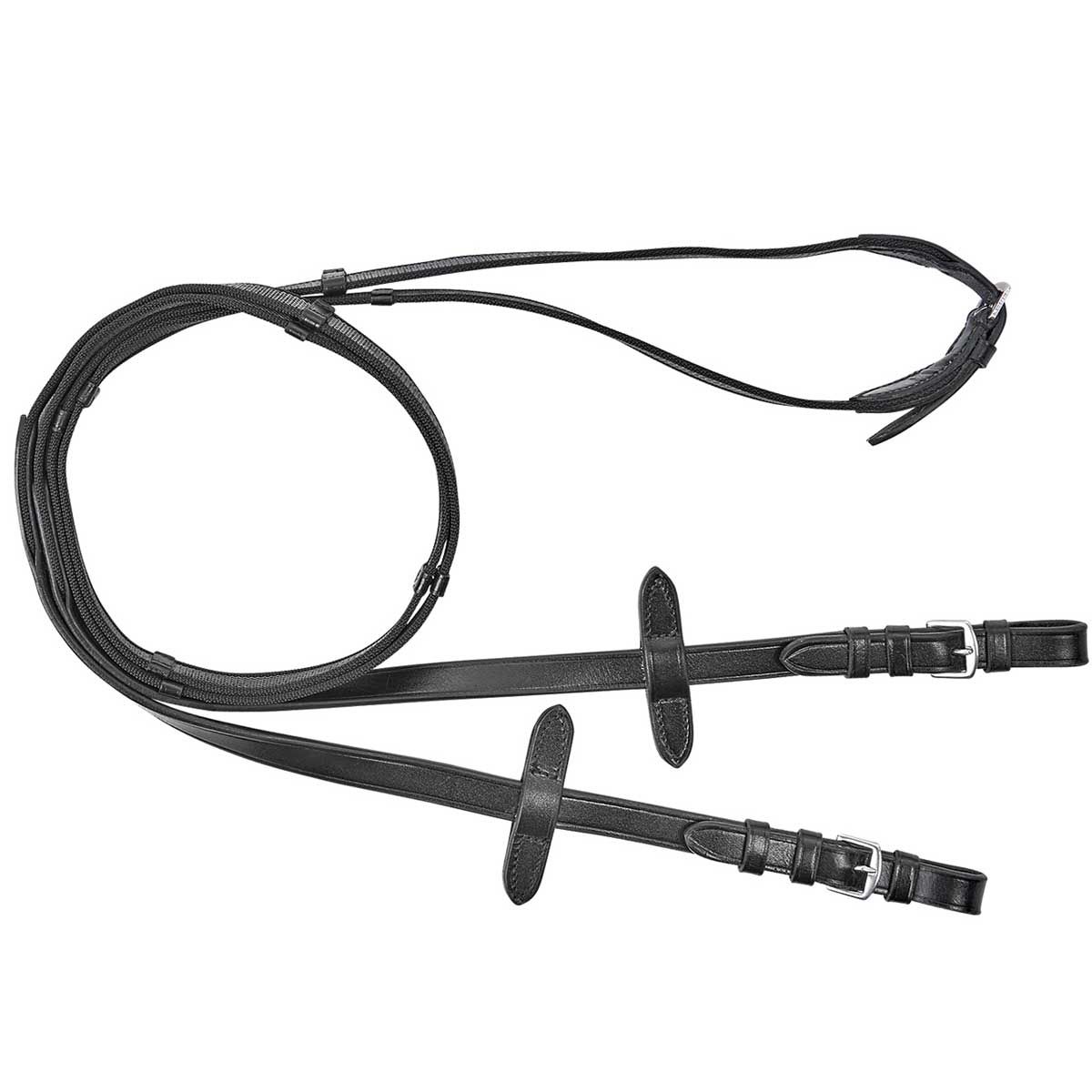 BUSSE Redini ANTISLIP-dressage, redini antiscivolo con estremità in pelle
