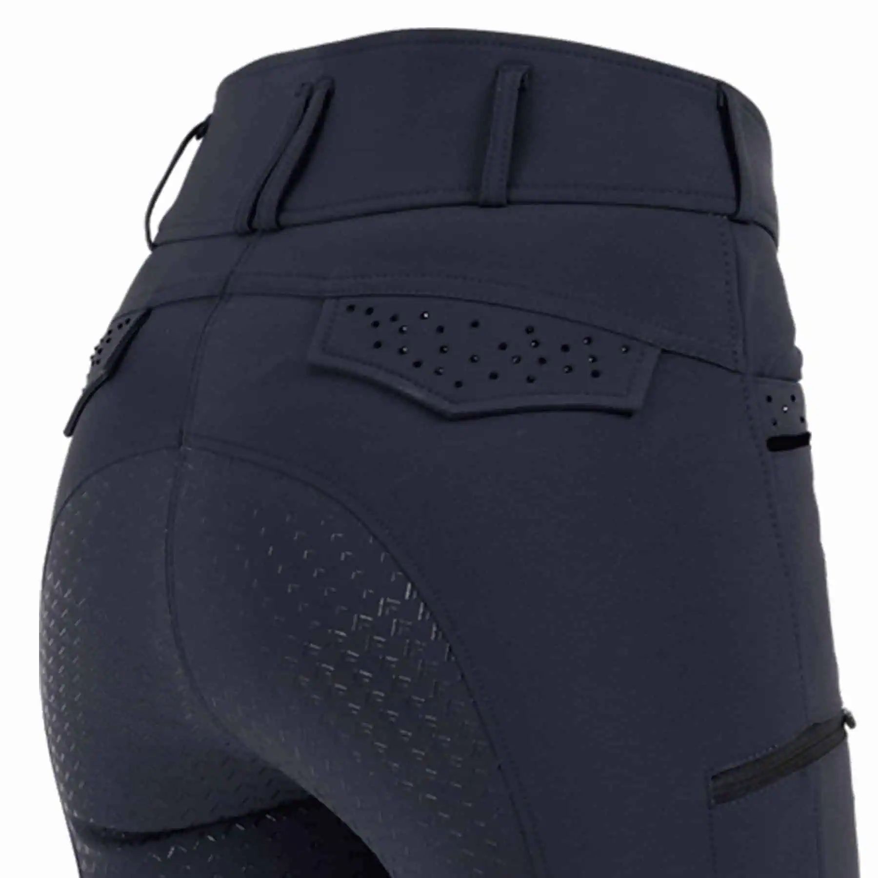 ELT Kassandra High Waist Breeches with Silicone Full Seat, detail view, pocket