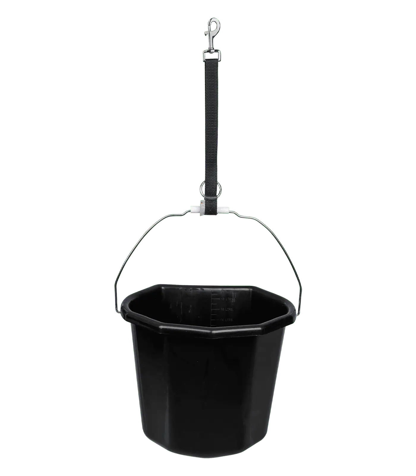 Waldhausen Suport Găleată cu carabinieră, bleumarin, 37-62 cm, în utilizare