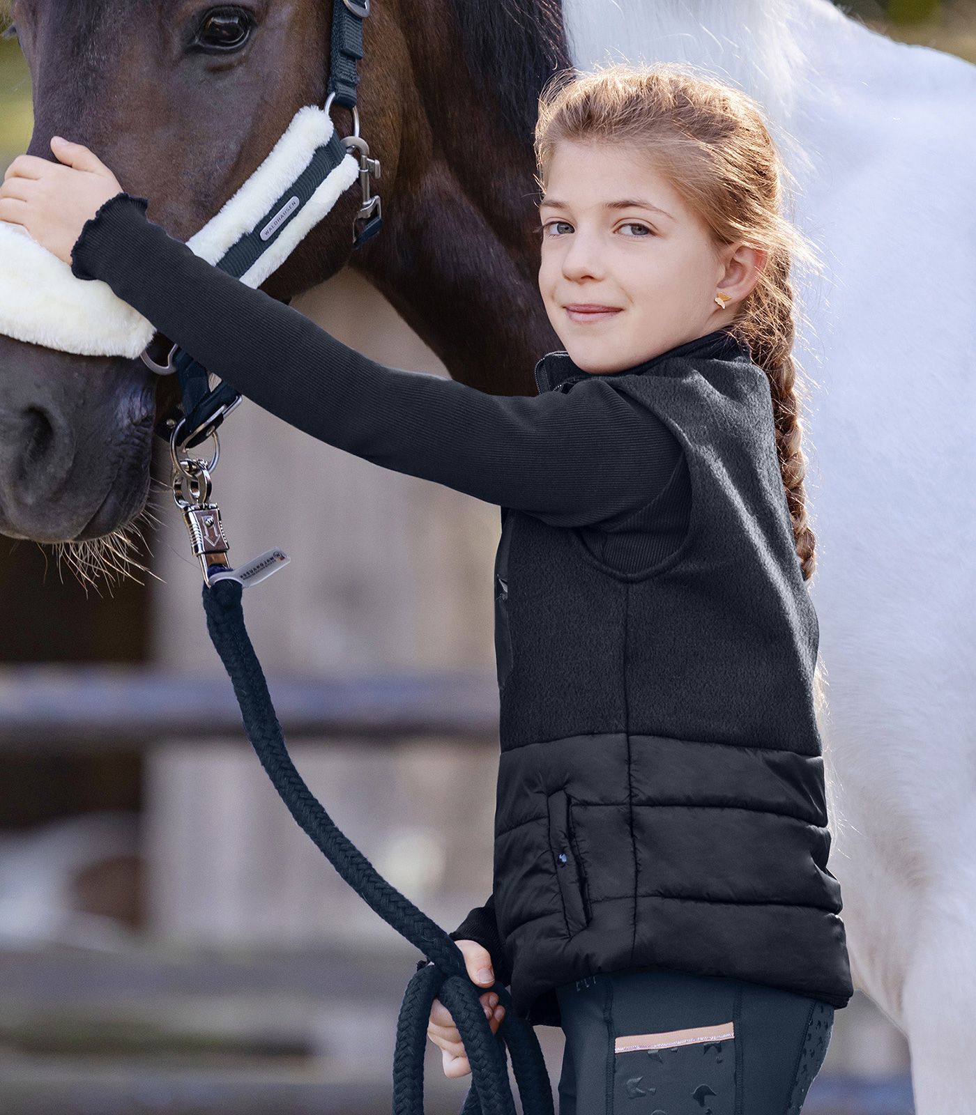 ELT Steppweste Lucky Milu, Kids, tiefblau, Gr. 134/140