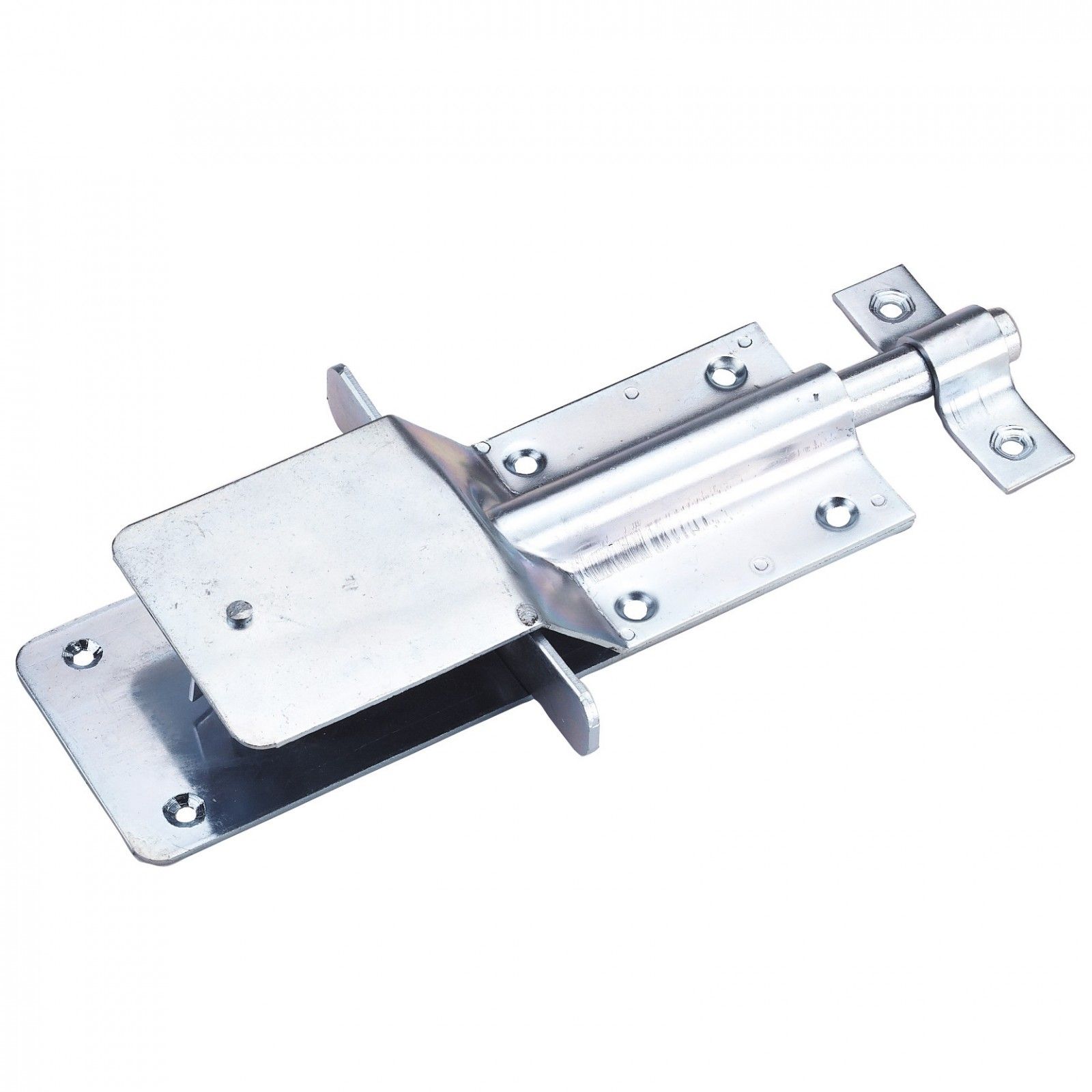 Kerbl Stable Door Bolt with Snap Lock, Galvanised, Sturdy Quality
