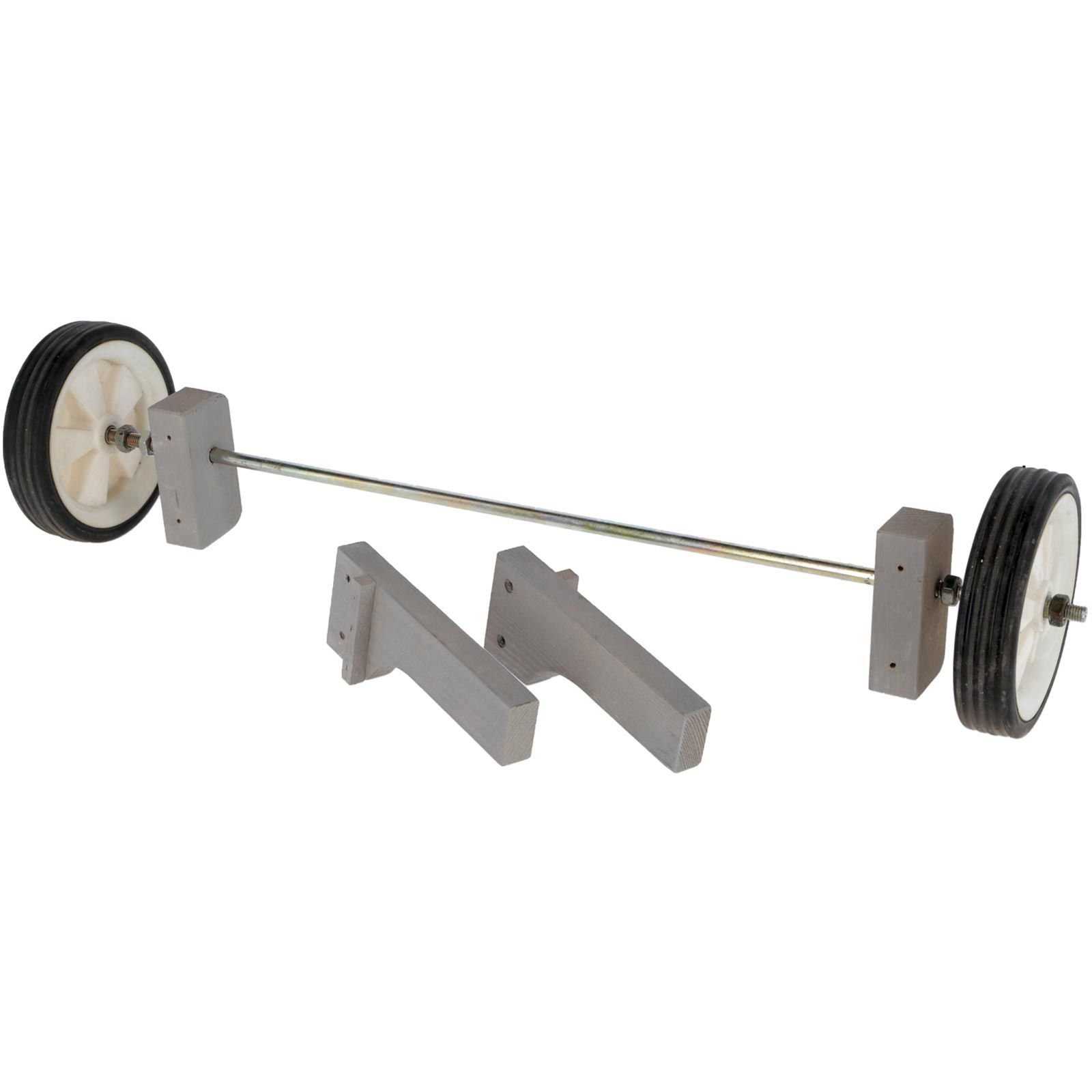 Kerbl Wheel Kit for Bonny Chicken Coop, Mobile Housing, what's included