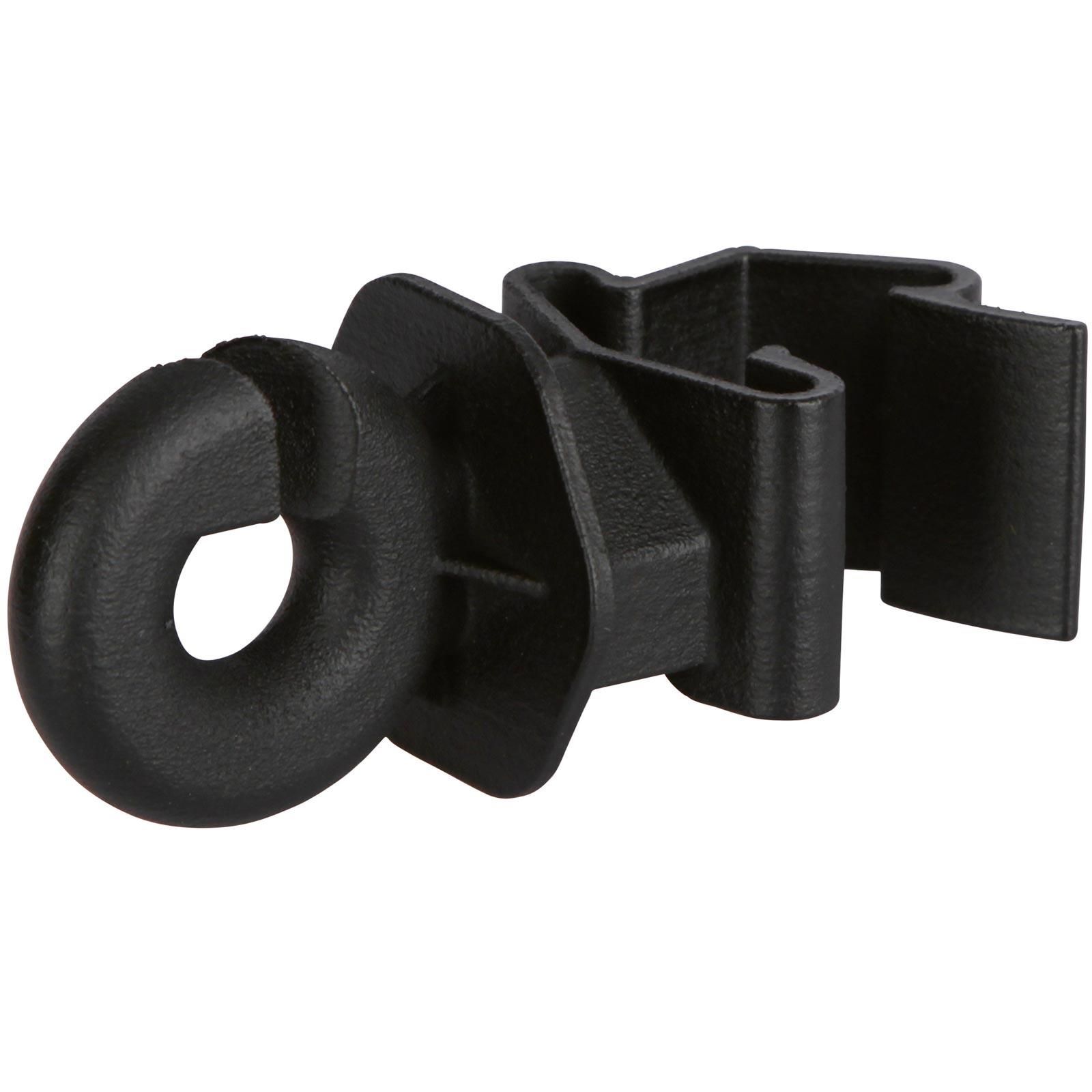 25x Isolateur annulaire T-Post noir