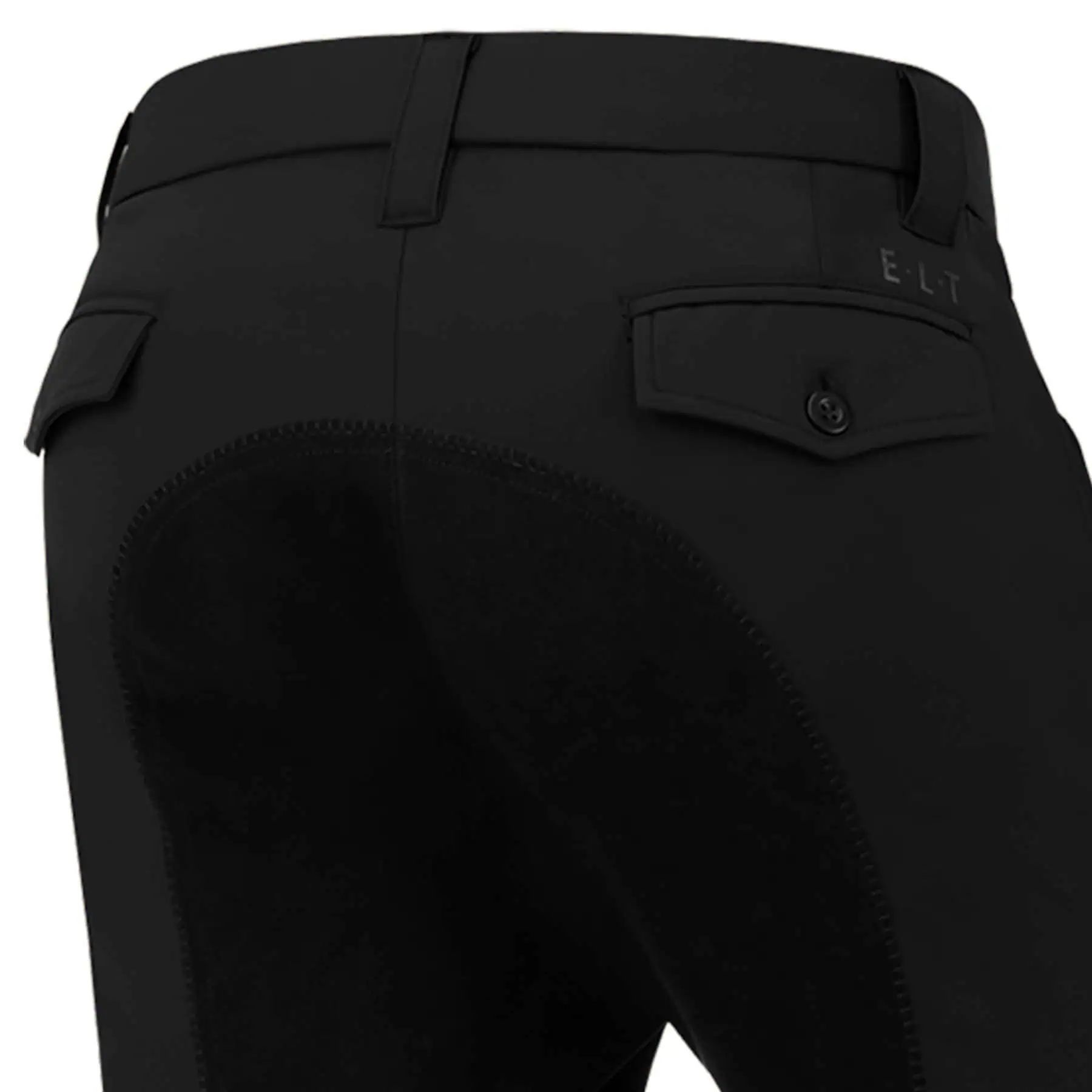 ELT Reithose Matteo Classic mit Vollbesatz aus Kunstleder, Herren, Rückansicht