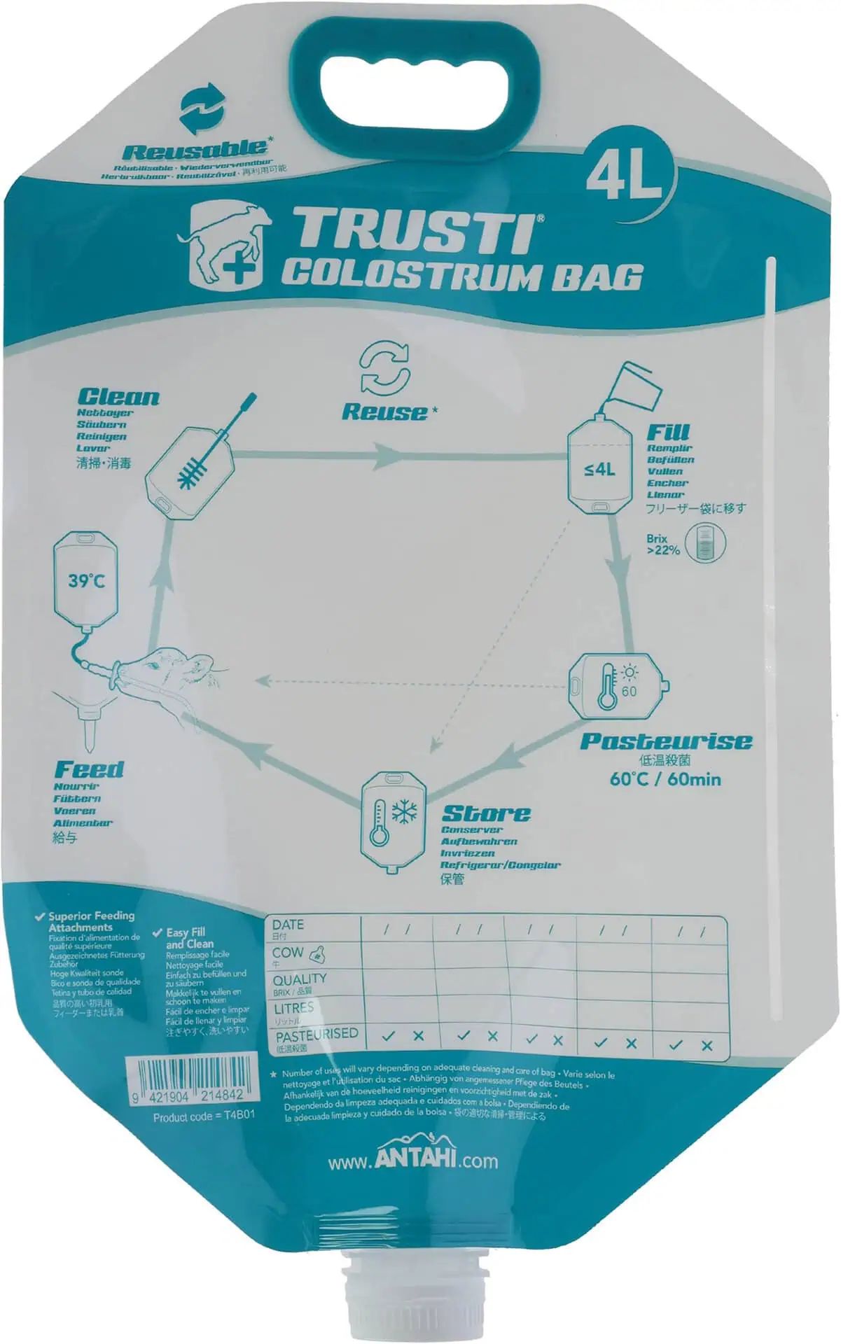 Antahi Colostrum Bags 50 Stück