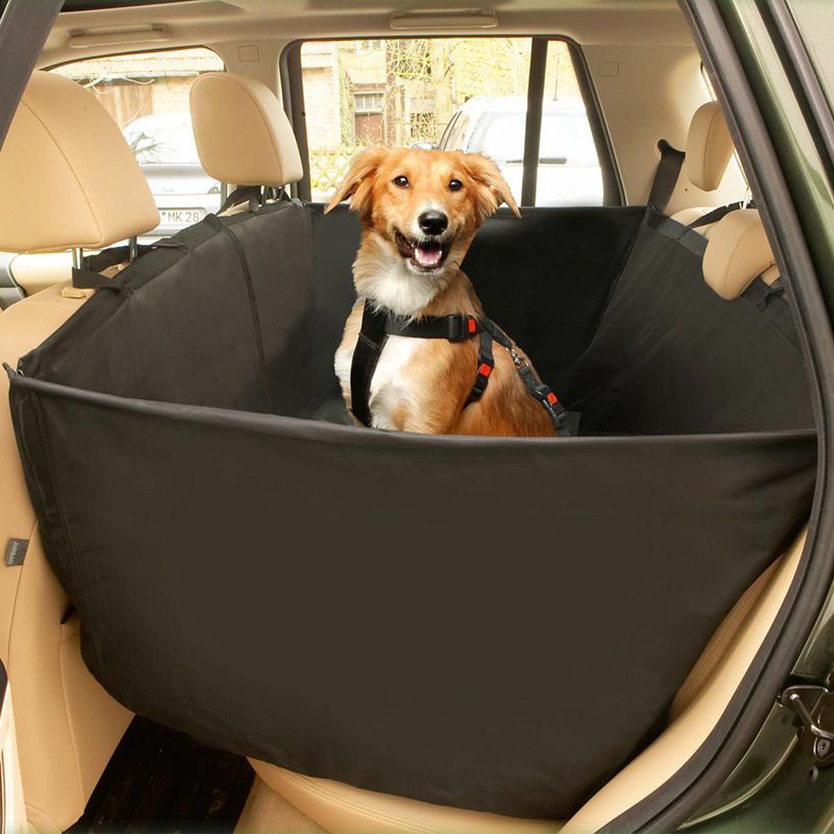 Karlie Couverture du siège arrière de la voiture cabine de garde