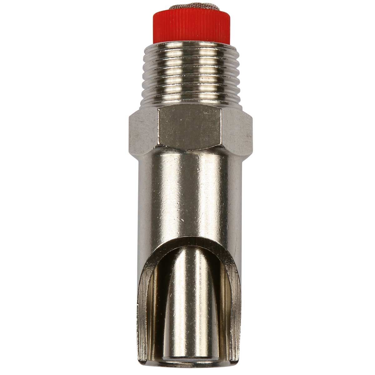 Mamelon à mordre en acier inoxydable avec cône de pression épais