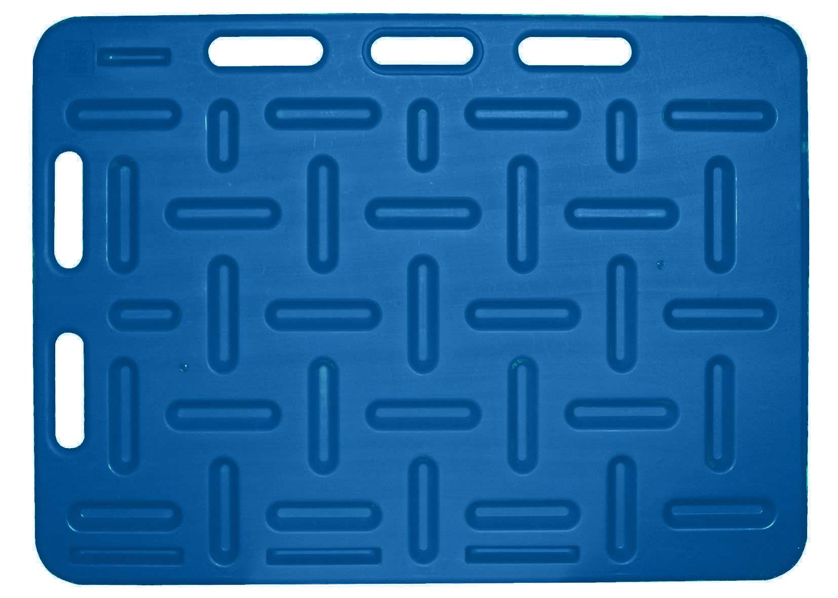 Kerbl Treibbretter für Schweine – stabil & hygienisch, 94 cm x 76 cm, blau
