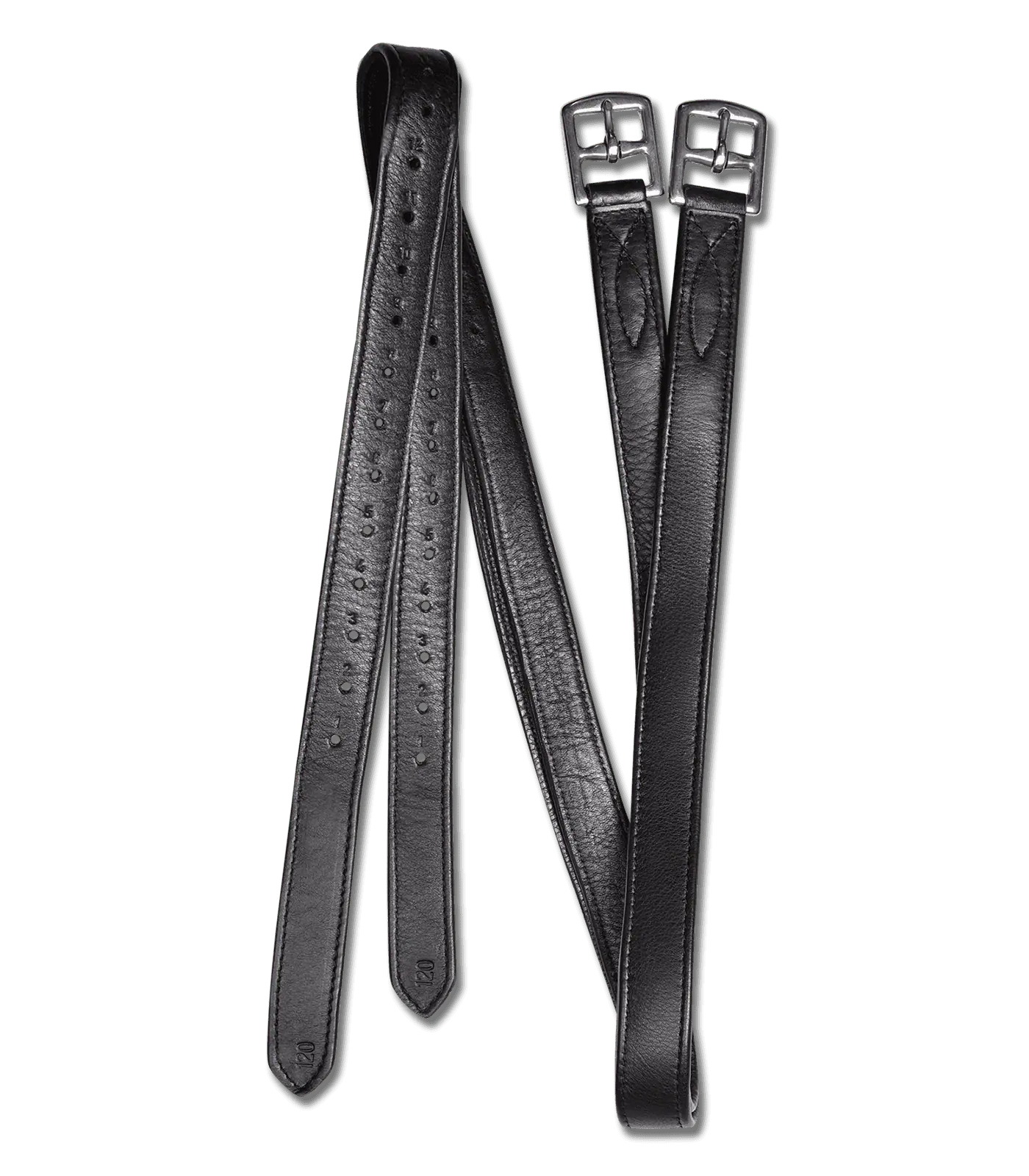Waldhausen Steigbügelriemen Soft, X-Line, schwarz, 150 cm