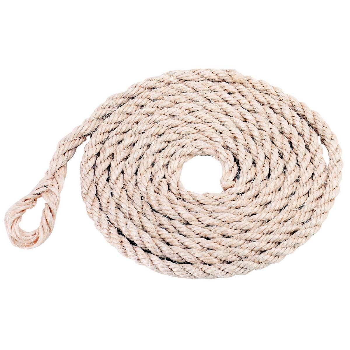 Kerbl Corda per trasporto bestiame 100% sisal con cappio piccolo, 320 cm