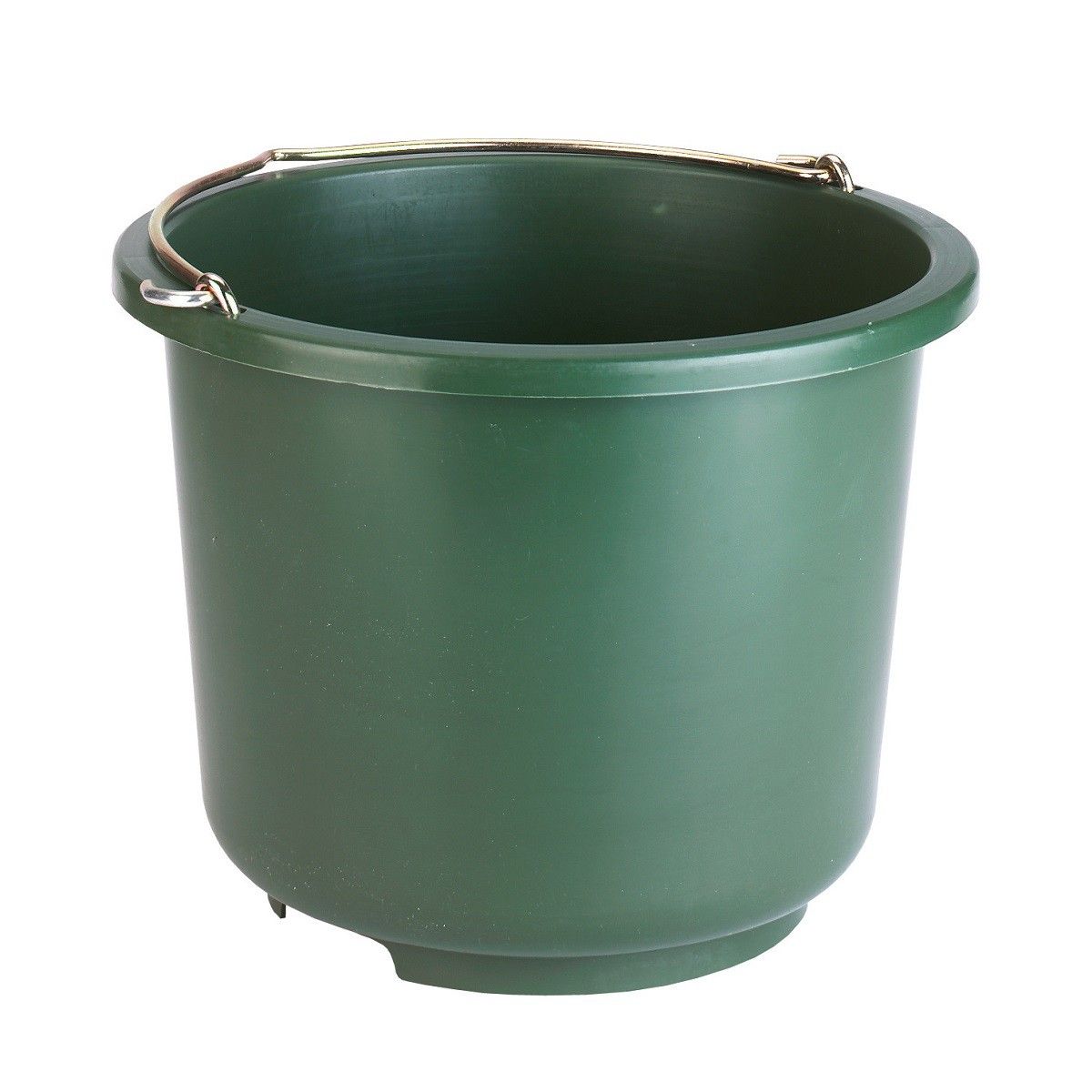 Kerbl All-Purpose Stable & Building Bucket 12 L Olive Green