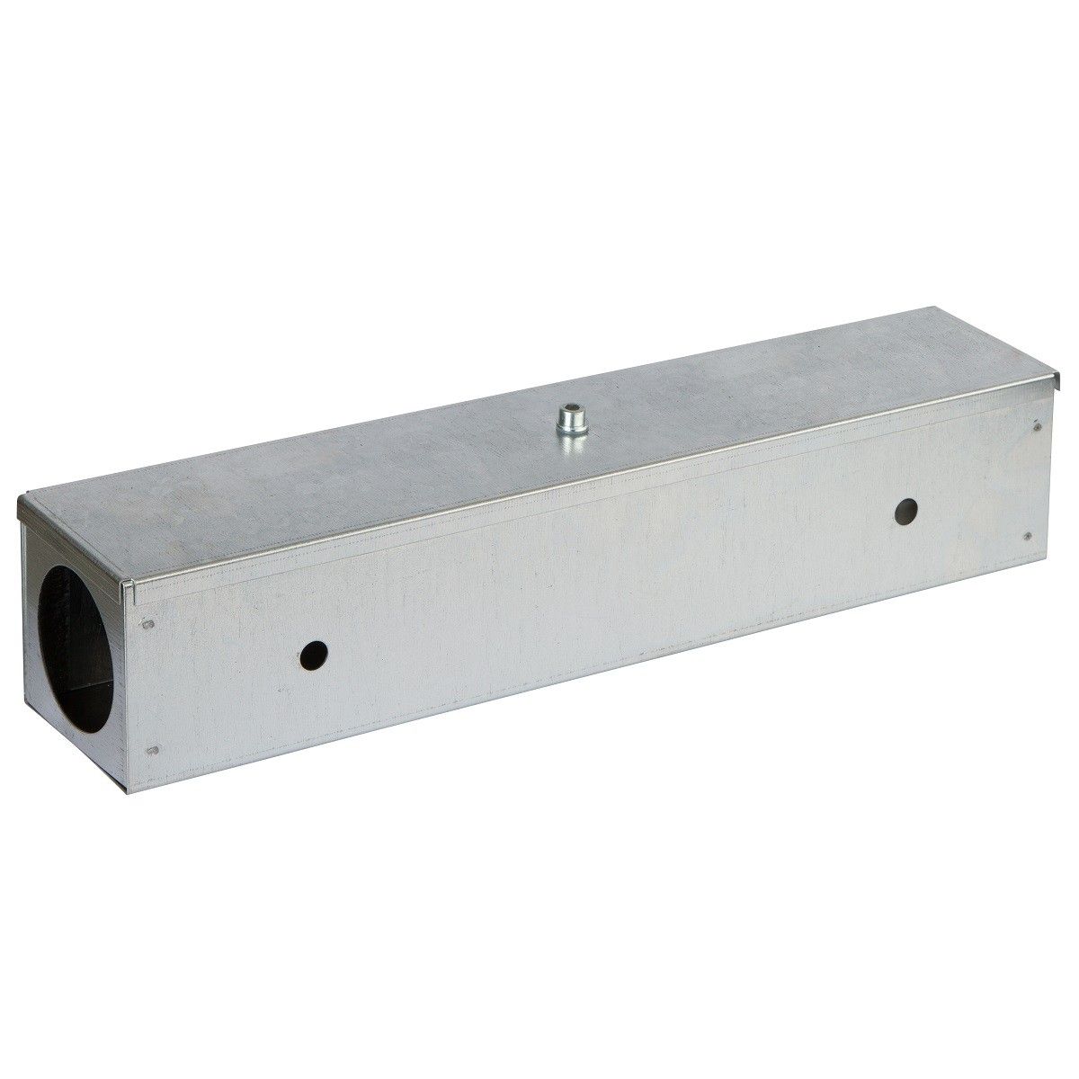 Kerbl Köderstation Ratten Metall BlocBox, 40 cm, verzinkt, loses Produkt