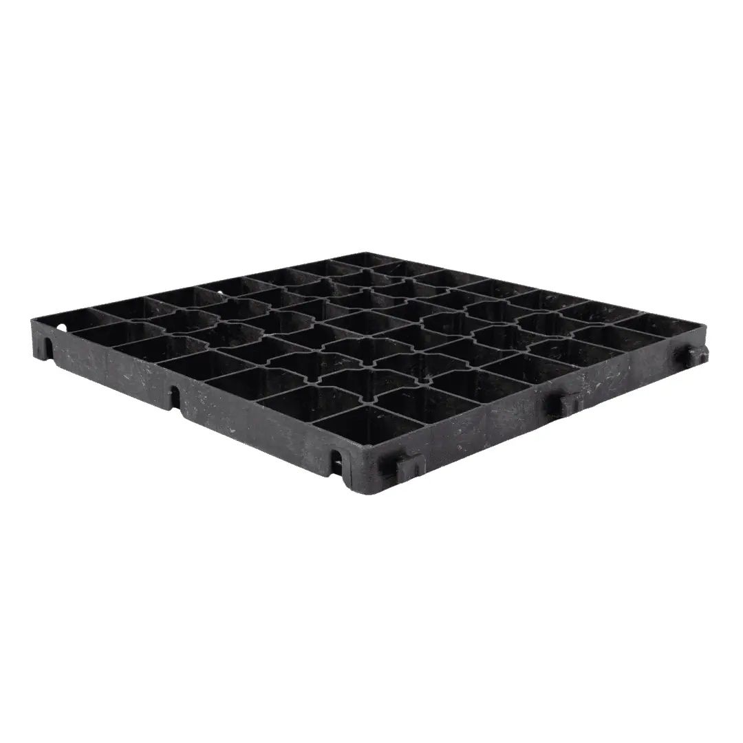 EkoGrid EG40 Griglia per paddock e maneggio 50 x 50 x 4 cm, vista dall'alto