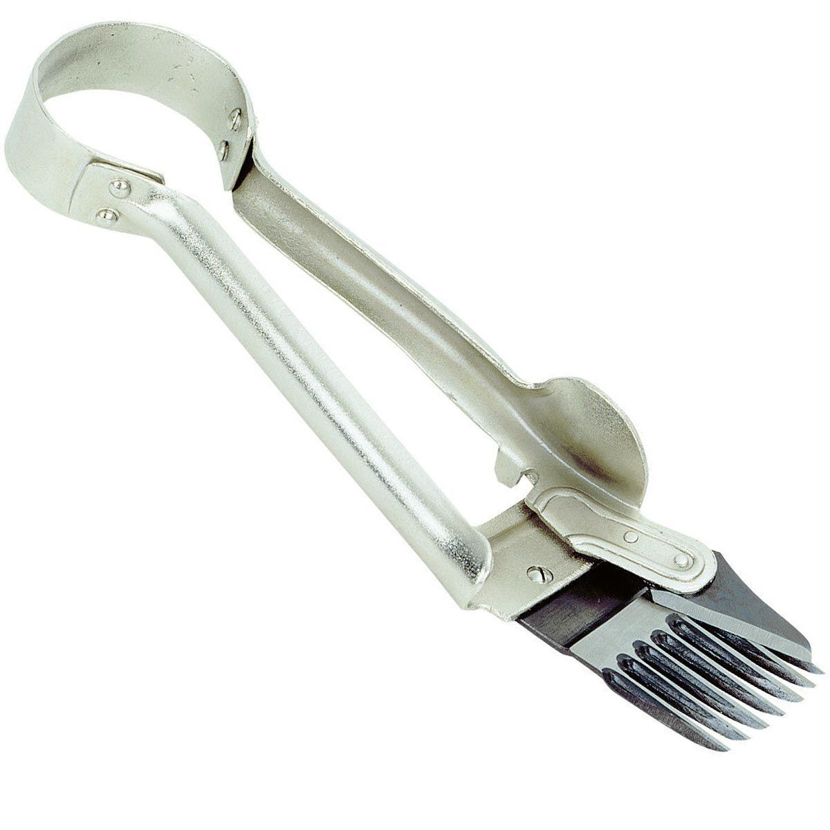 Foarfece de mână Kerbl pentru oi, zimțat lat, compact